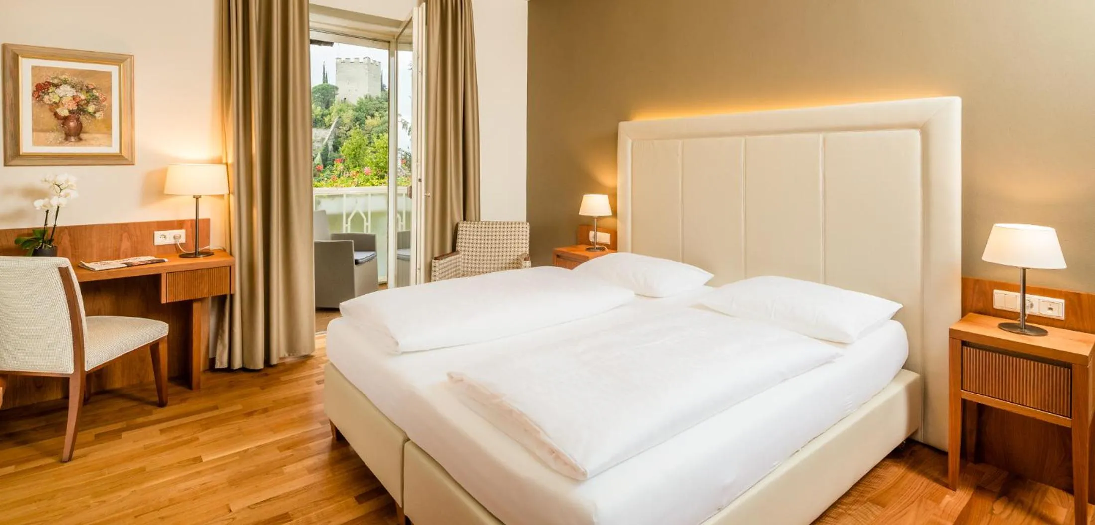 Bed in Villa Bavaria