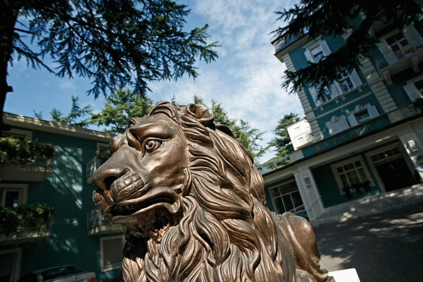 Decorative detail in Villa Bavaria