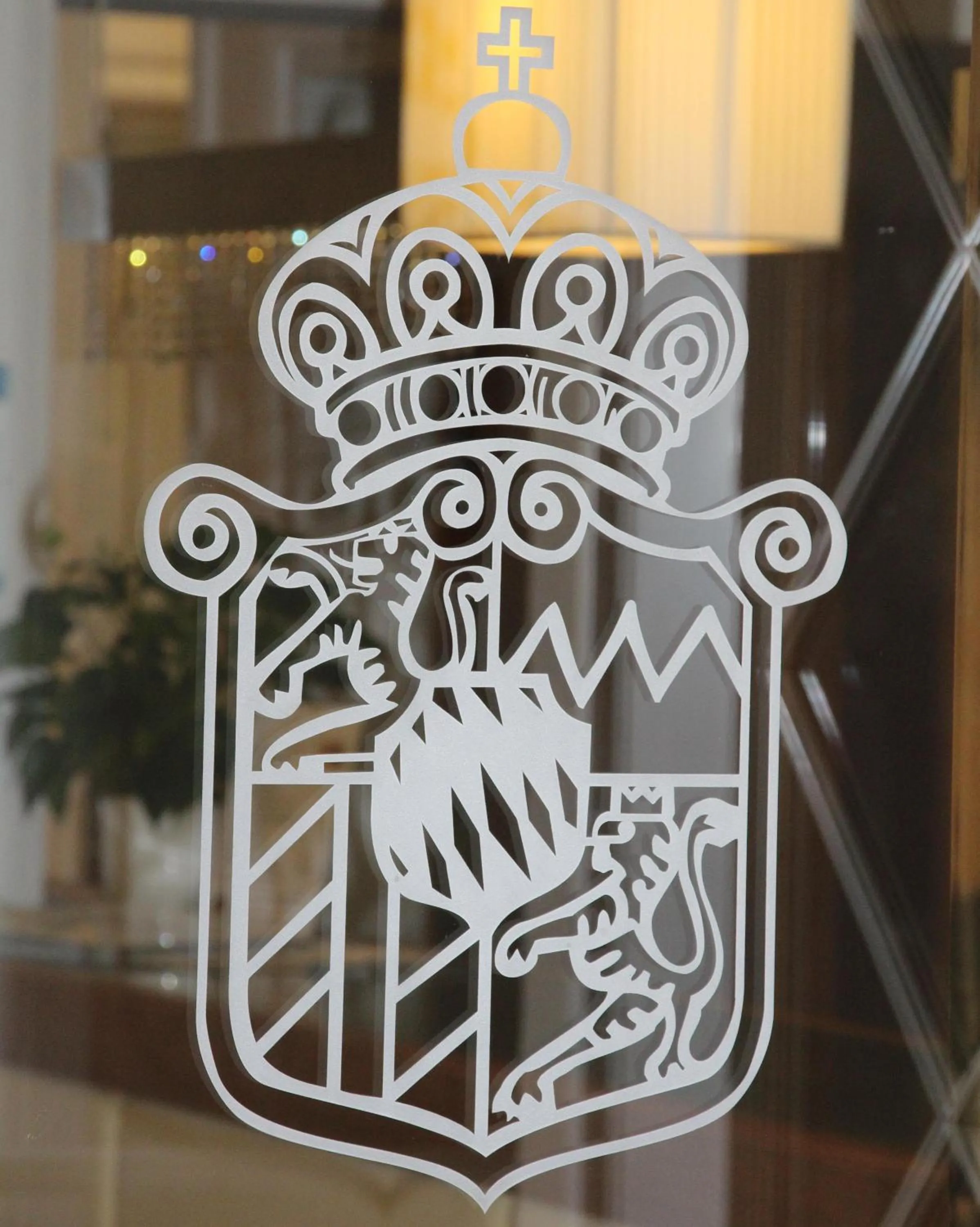 Decorative detail in Villa Bavaria