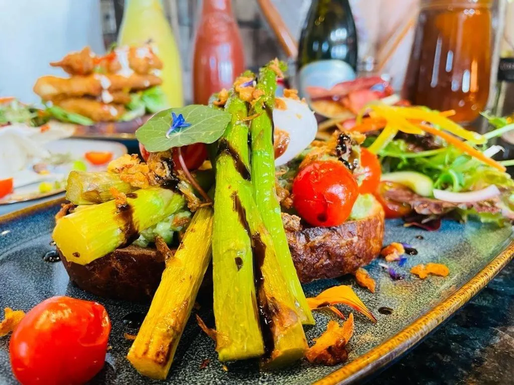 Food in The Harbour House Sea Front Hotel