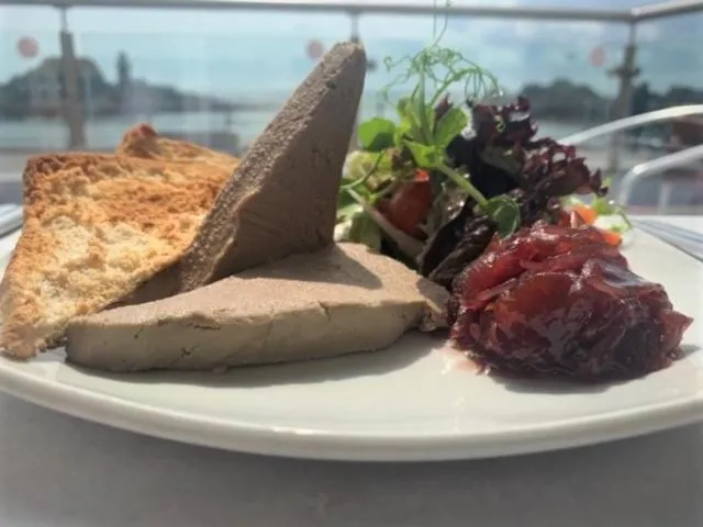 Food close-up in The Harbour House Sea Front Hotel
