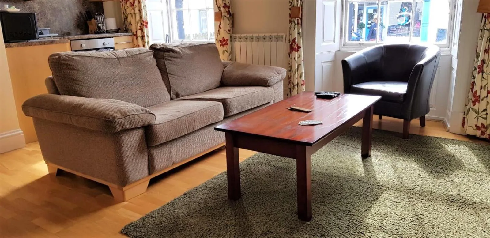 Living room in The Harbour House Sea Front Hotel