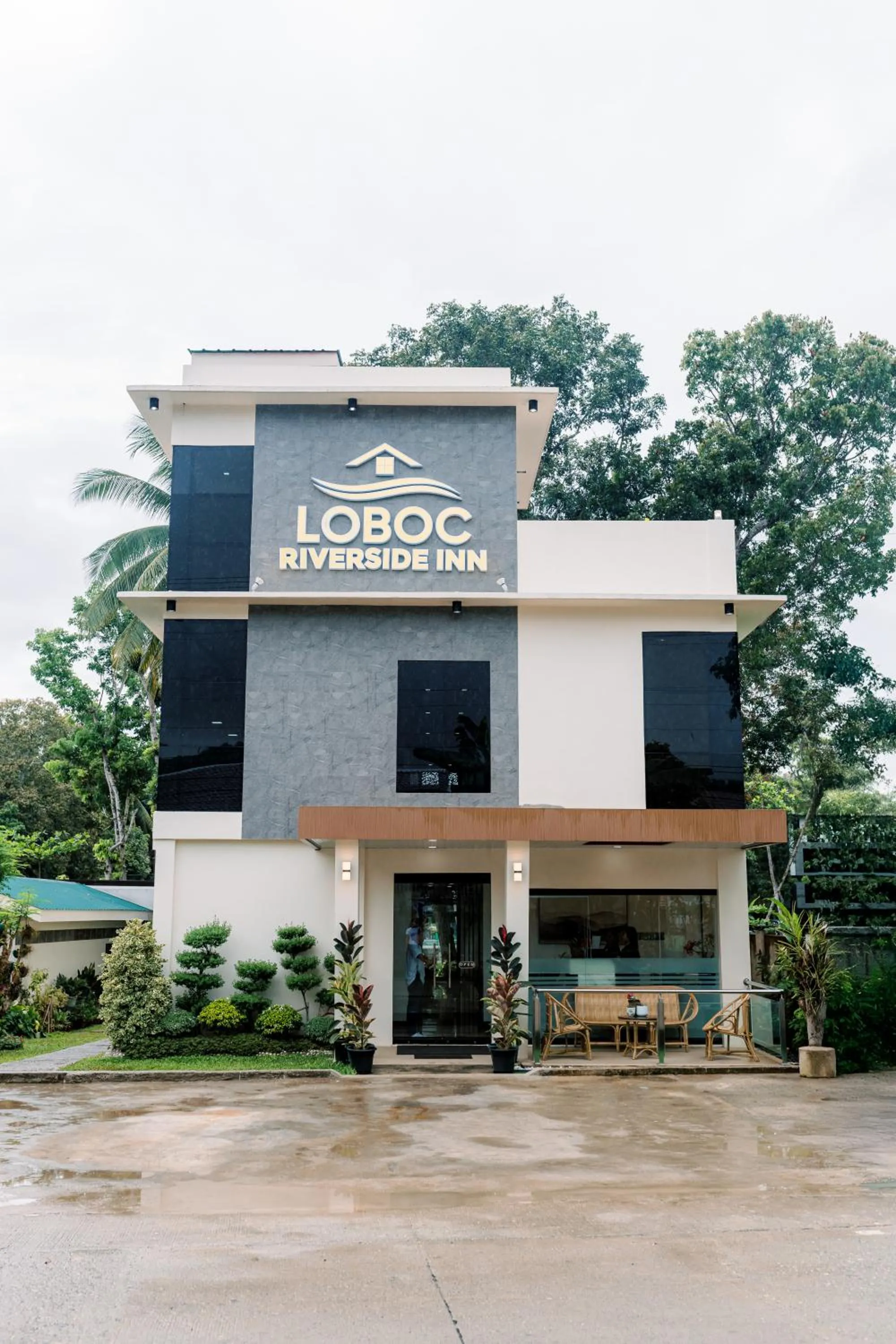 Property building in Loboc Riverside Inn & Restaurant