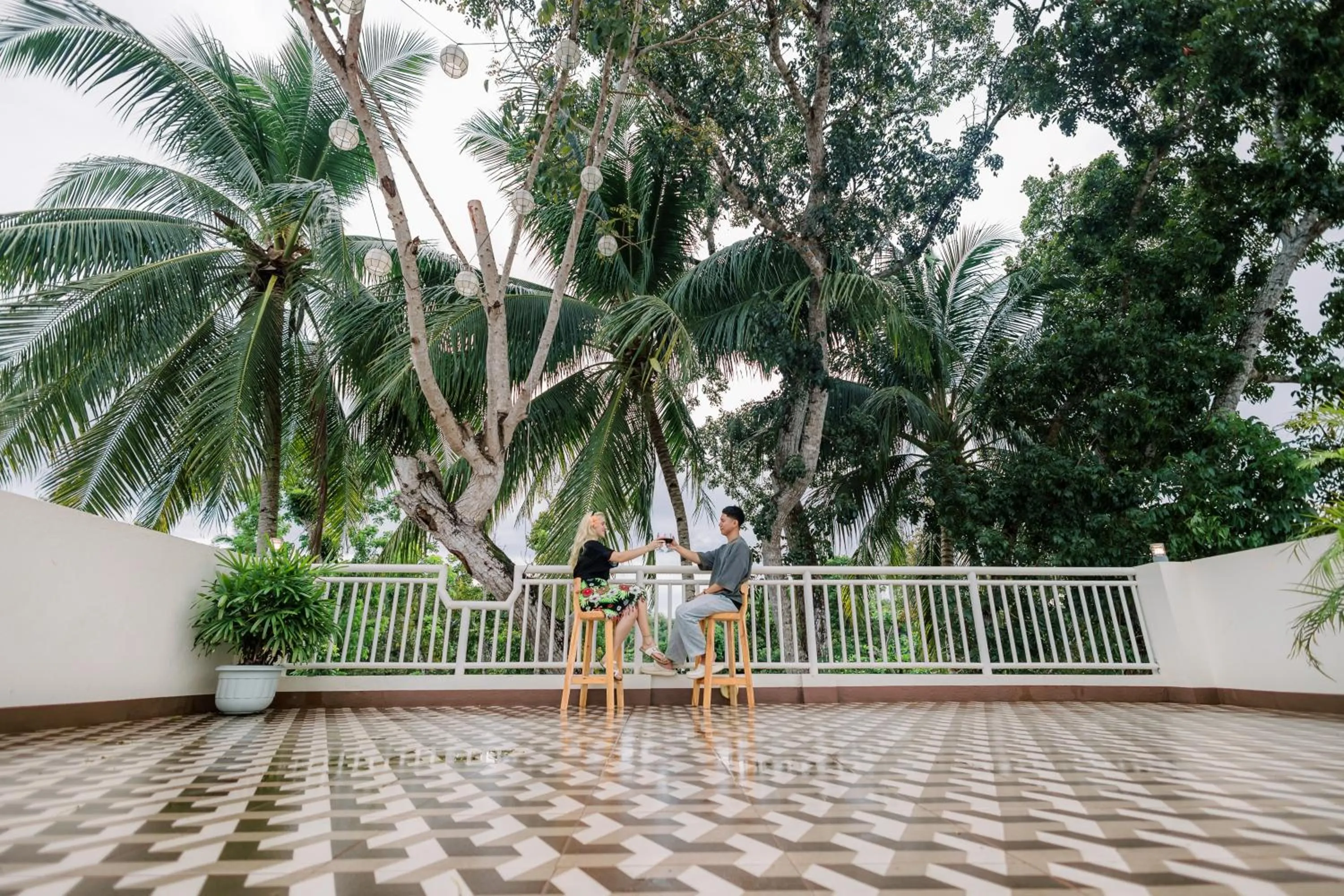 River view in Loboc Riverside Inn & Restaurant