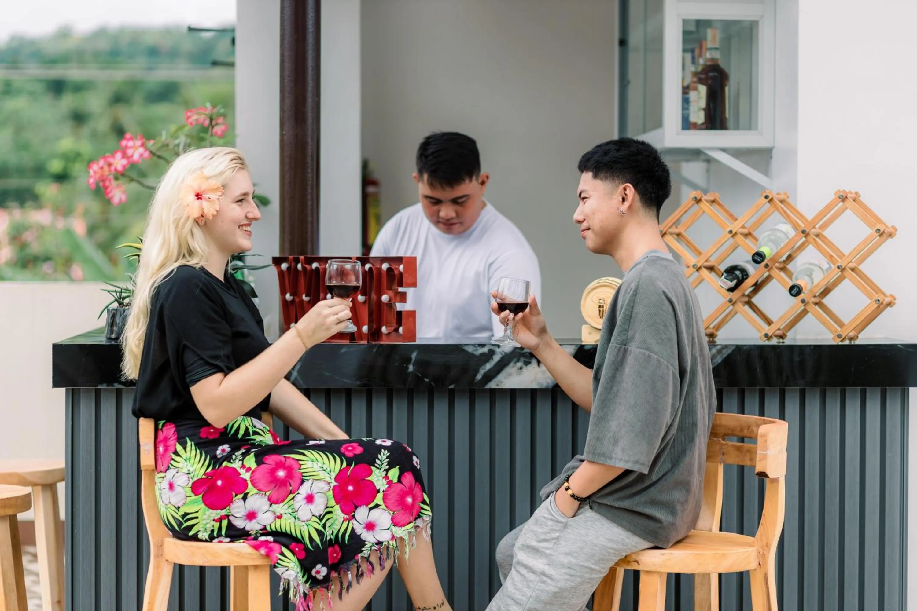 Lounge or bar in Loboc Riverside Inn & Restaurant