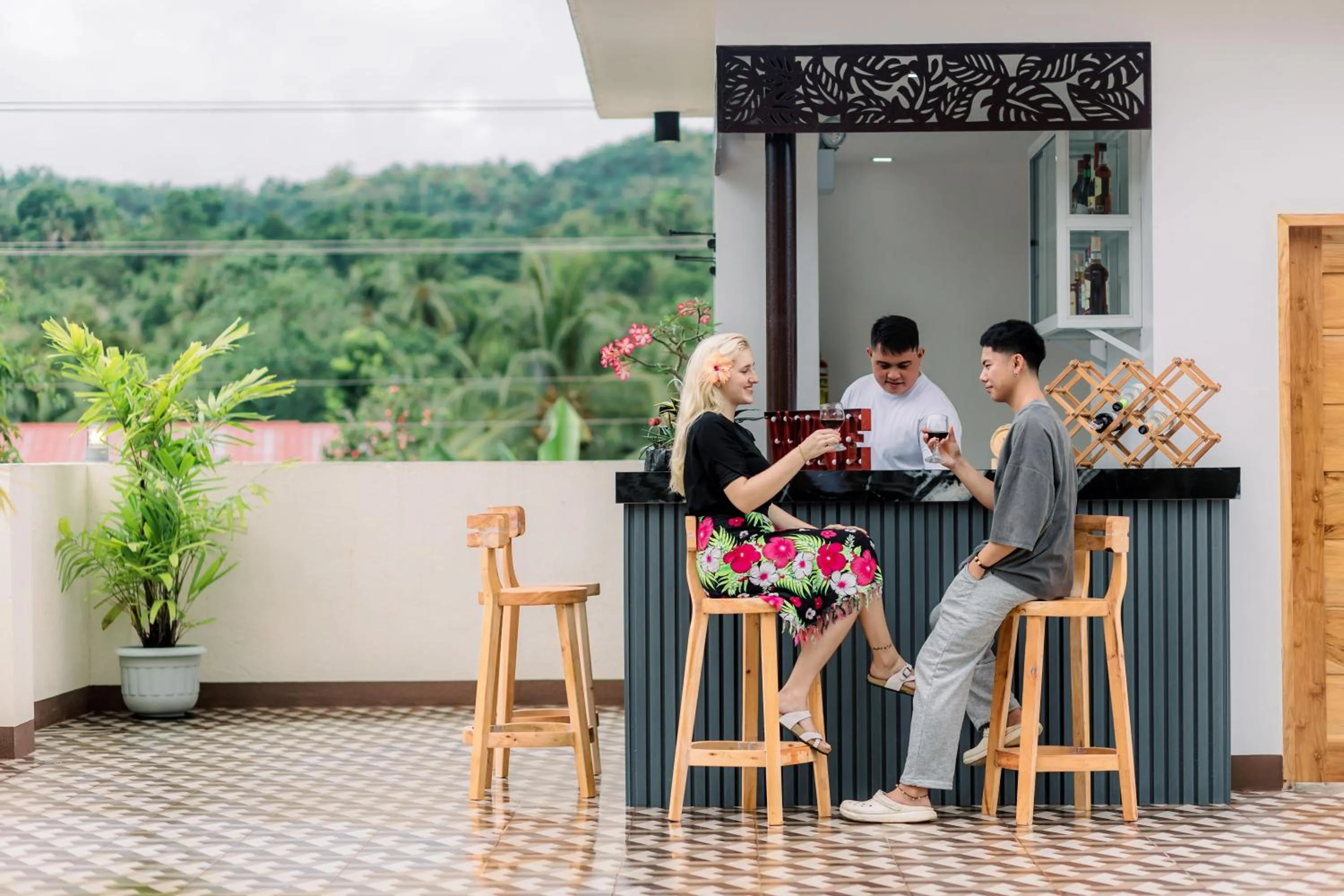 Lounge or bar in Loboc Riverside Inn & Restaurant