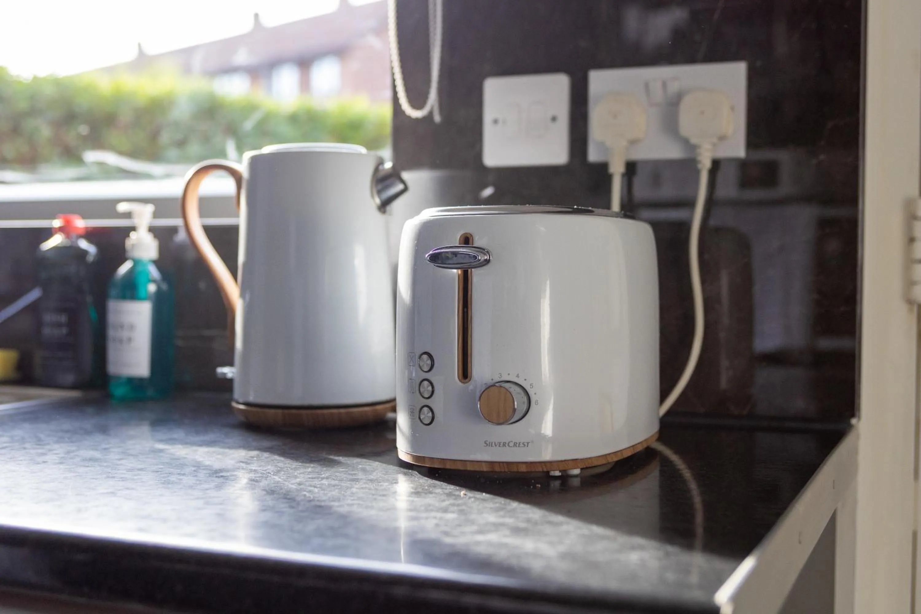 kitchen in Pleasant Studio in St Albans