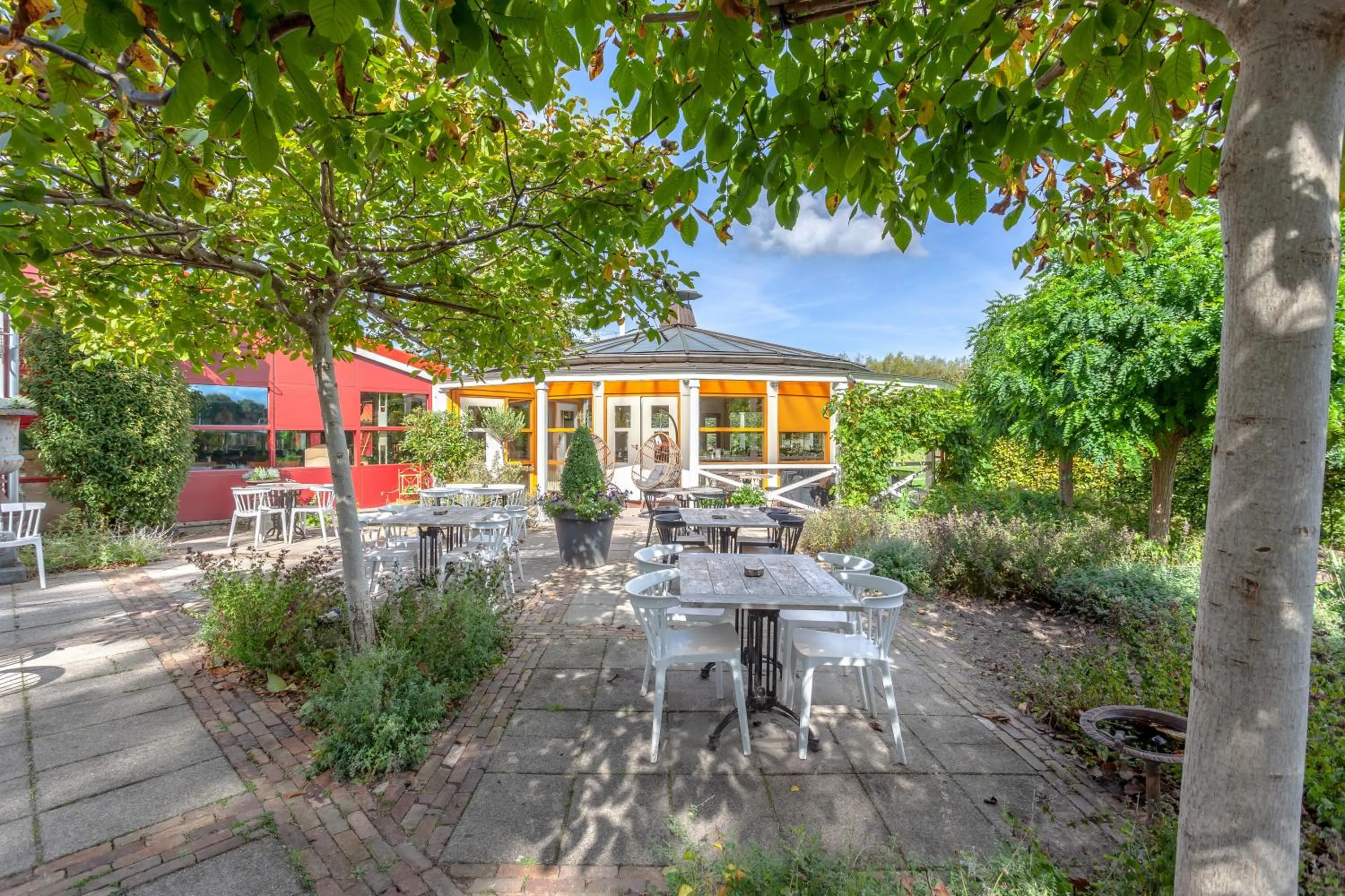 Balcony/Terrace in Hajé Restaurant de Aalscholver