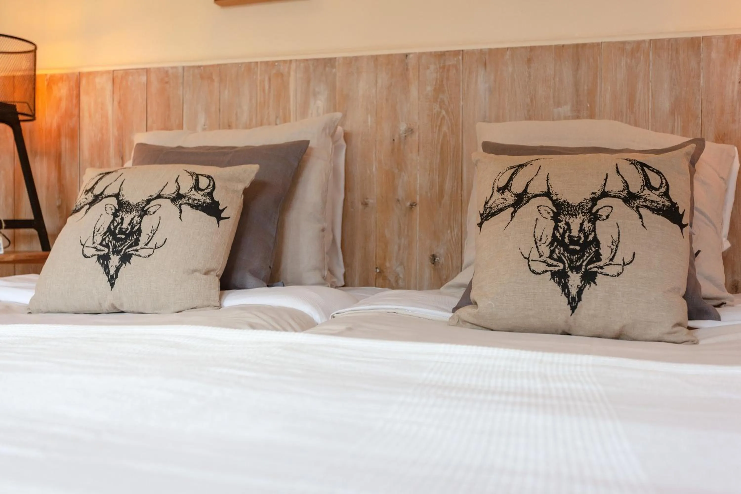 Decorative detail, Bed in Hajé Restaurant de Aalscholver