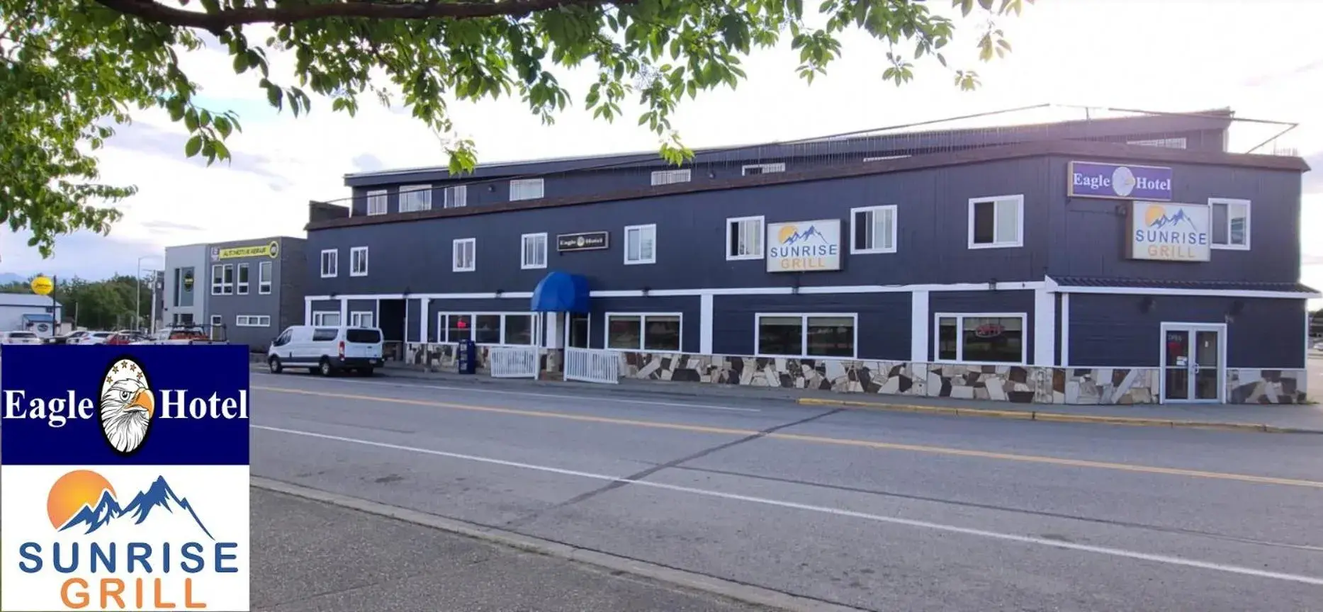 Property building in Eagle Hotel Property building in Eagle Hotel
