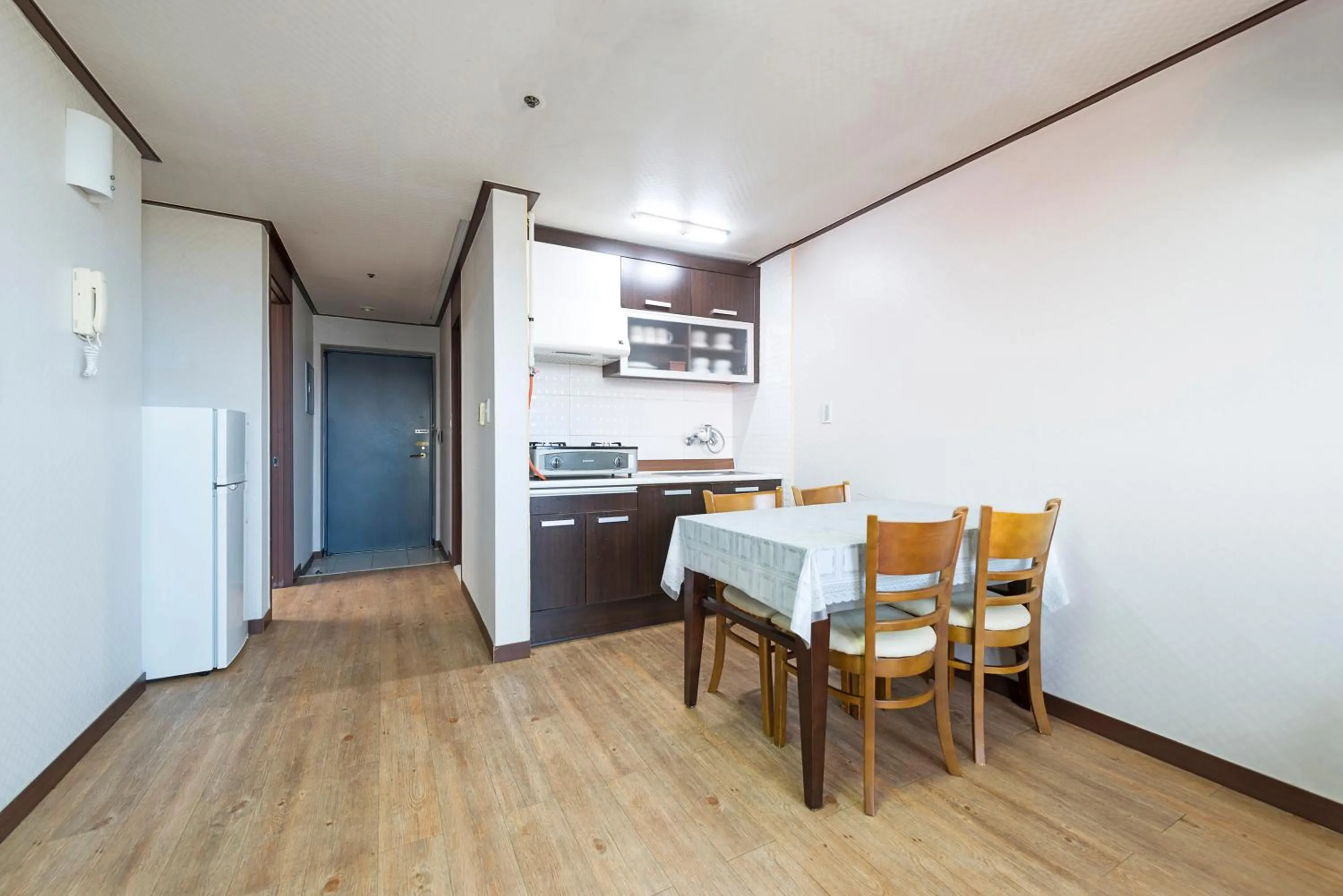 Kitchen or kitchenette in Hyundai Soo Resort Sokcho