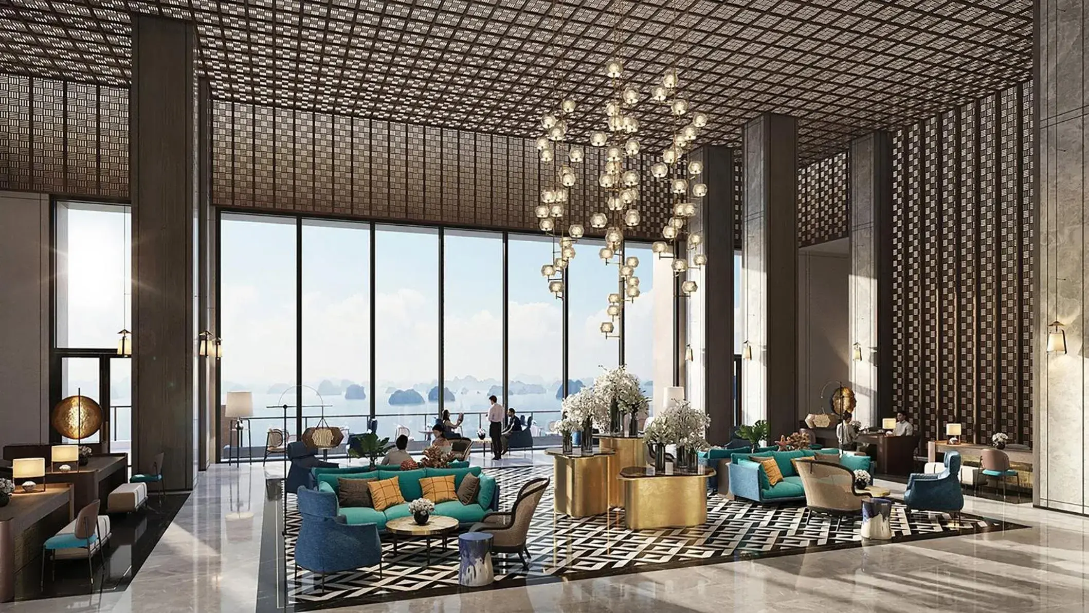 Property building in InterContinental Halong Bay Resort by IHG Property building in InterContinental Halong Bay Resort by IHG