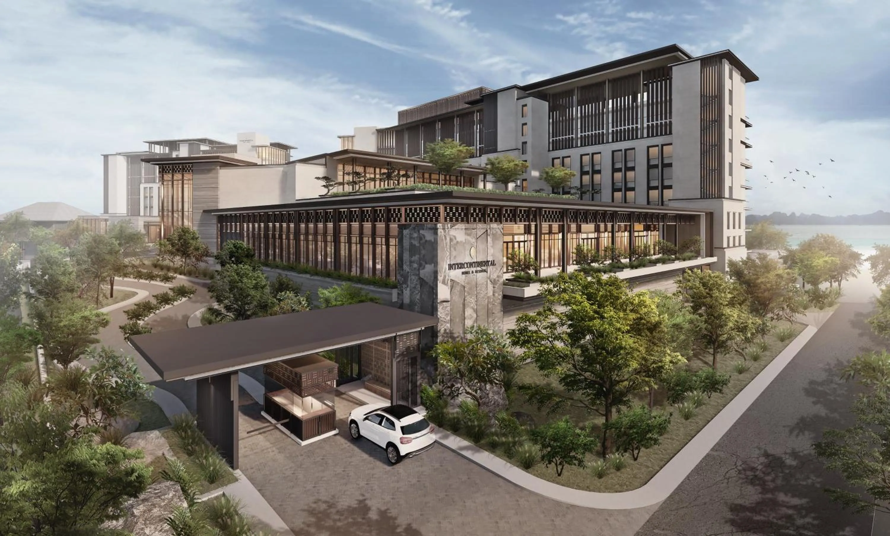 Property building in InterContinental Halong Bay Resort by IHG