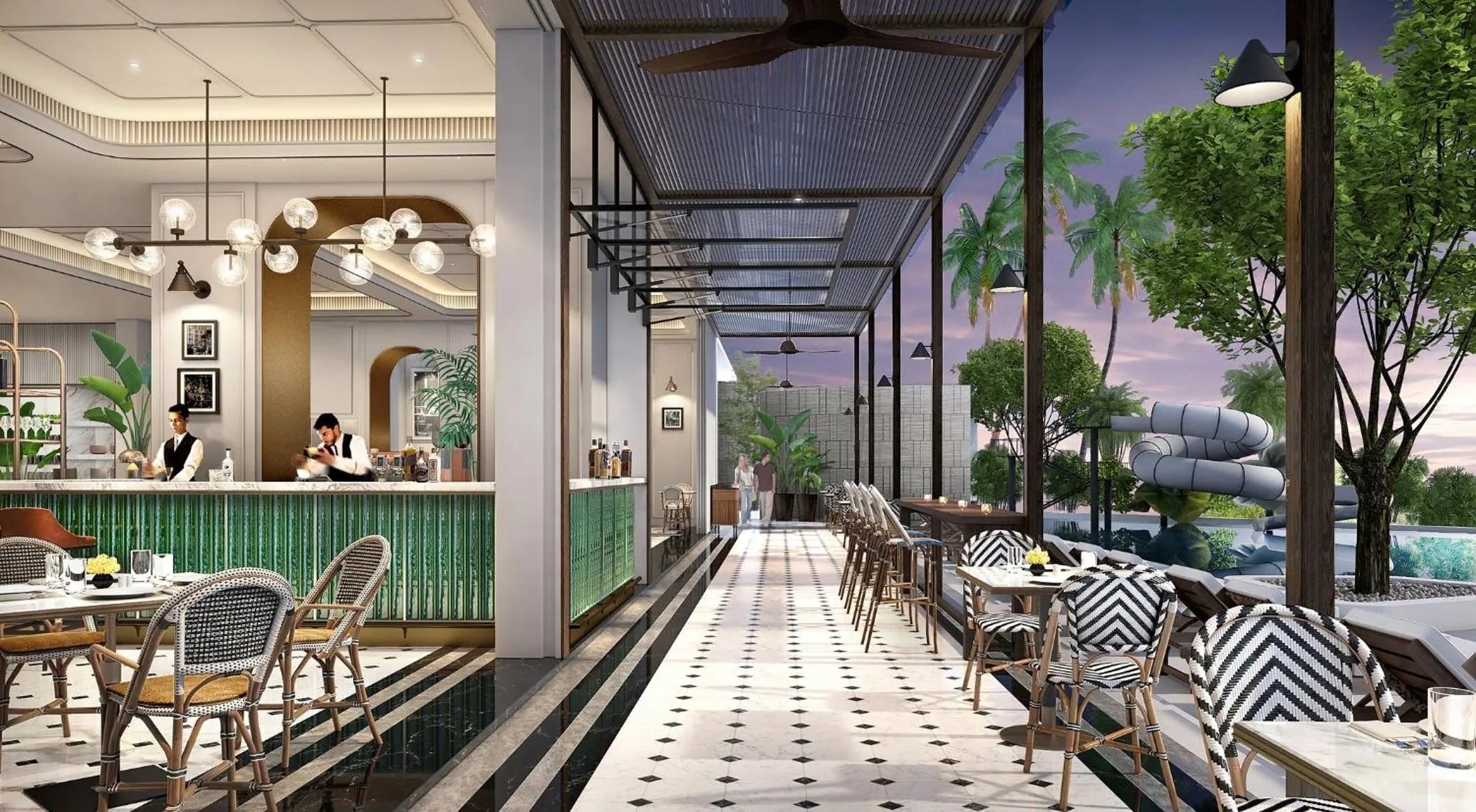 Restaurant/places to eat in InterContinental Halong Bay Resort by IHG