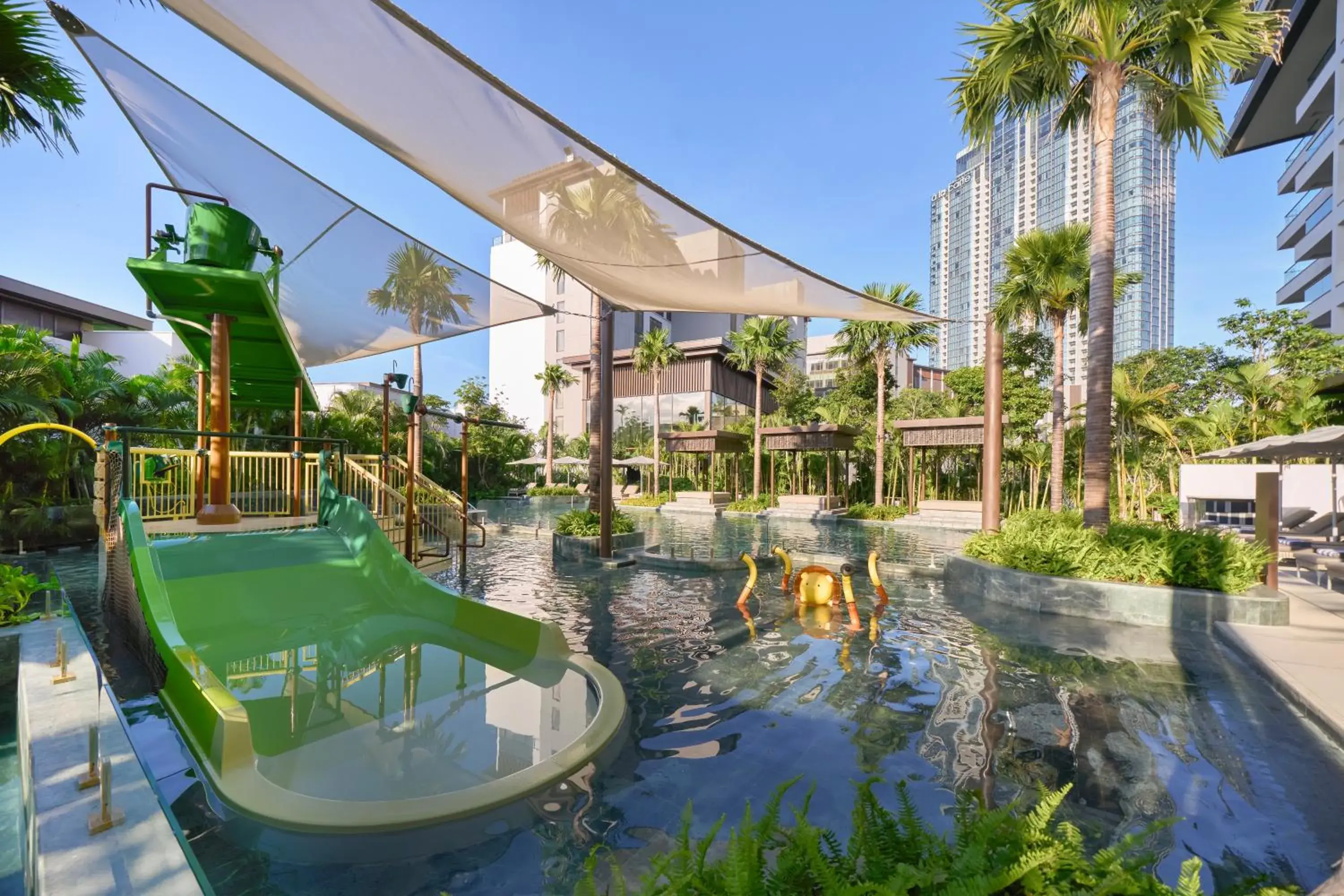 Swimming pool in InterContinental Halong Bay Resort by IHG Swimming pool in InterContinental Halong Bay Resort by IHG