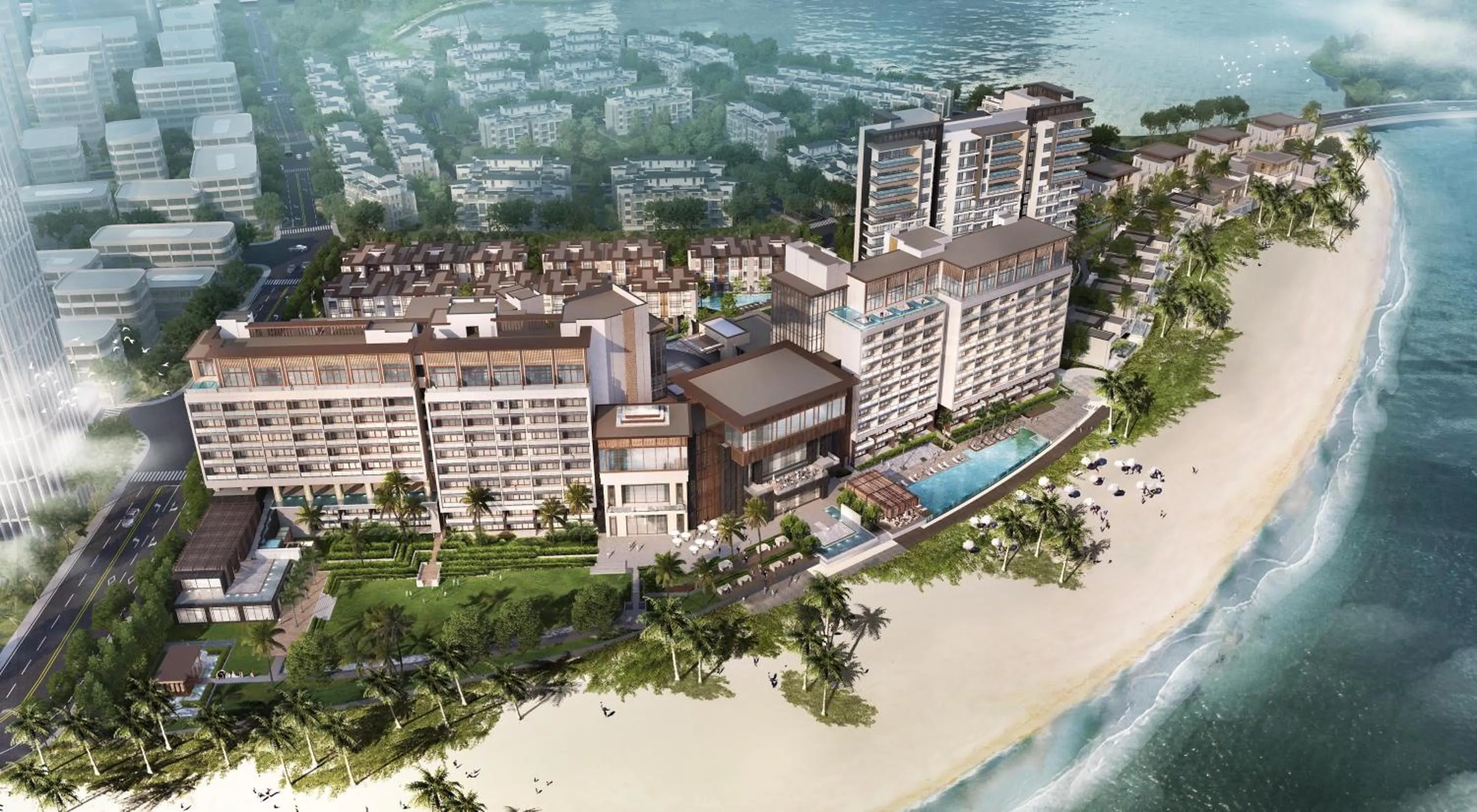 Property building in InterContinental Halong Bay Resort by IHG