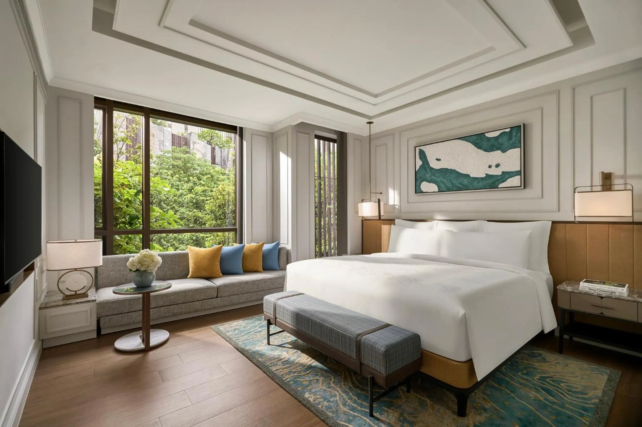 Photo of the whole room, Bed in InterContinental Halong Bay Resort by IHG