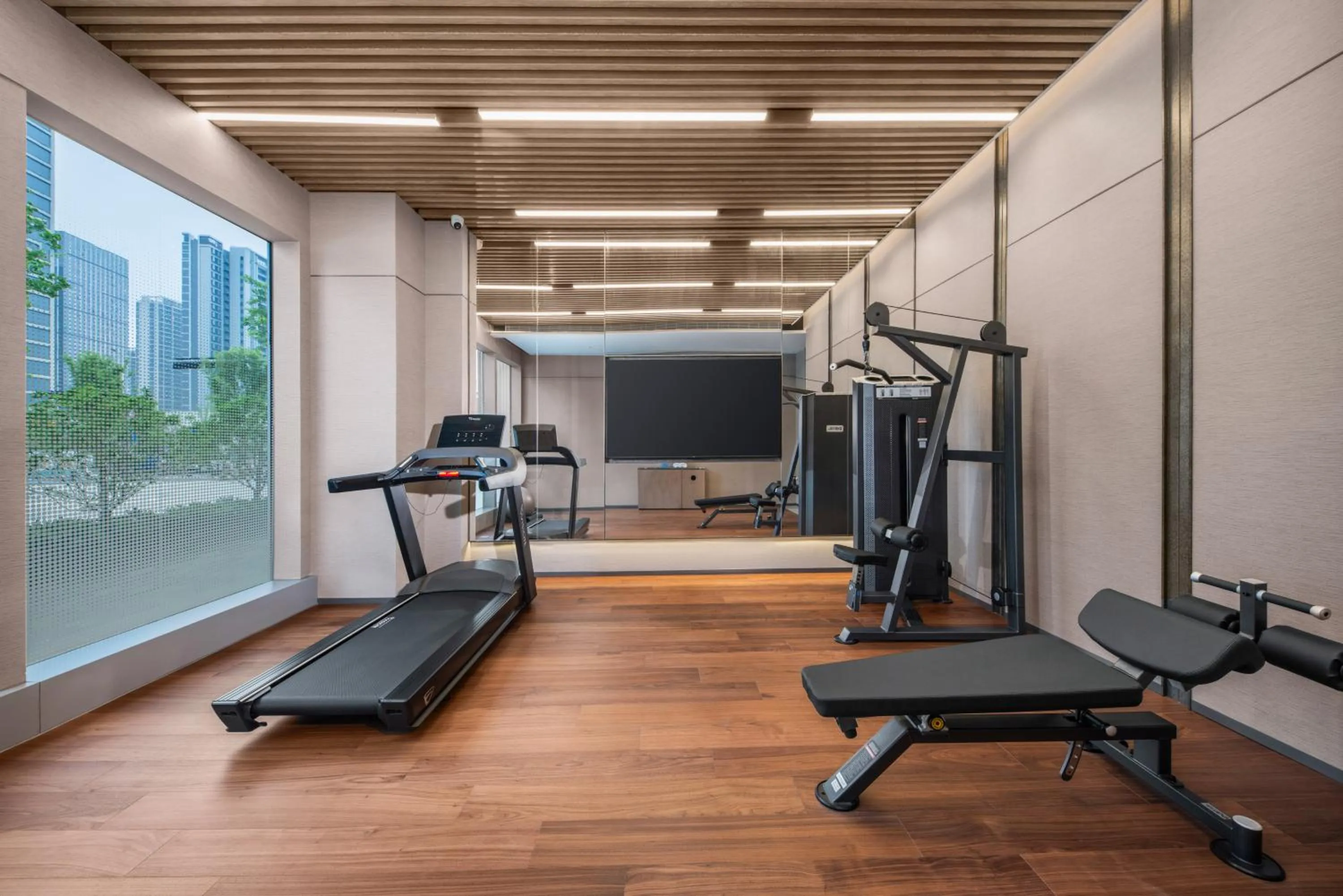 Fitness centre/facilities in Holiday Inn Express Suzhou North Station by IHG