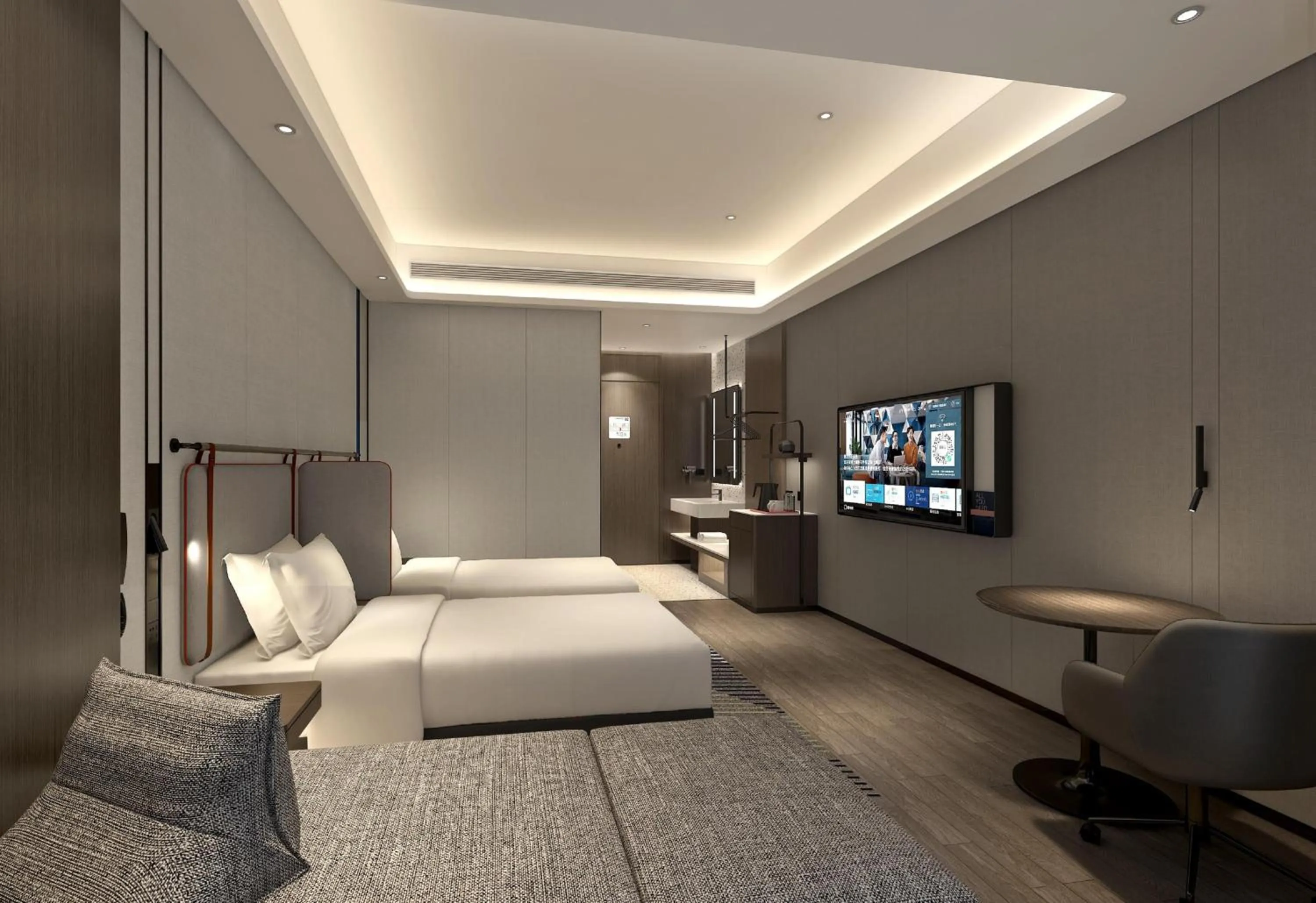 Photo of the whole room, Bed in Holiday Inn Express Suzhou North Station by IHG