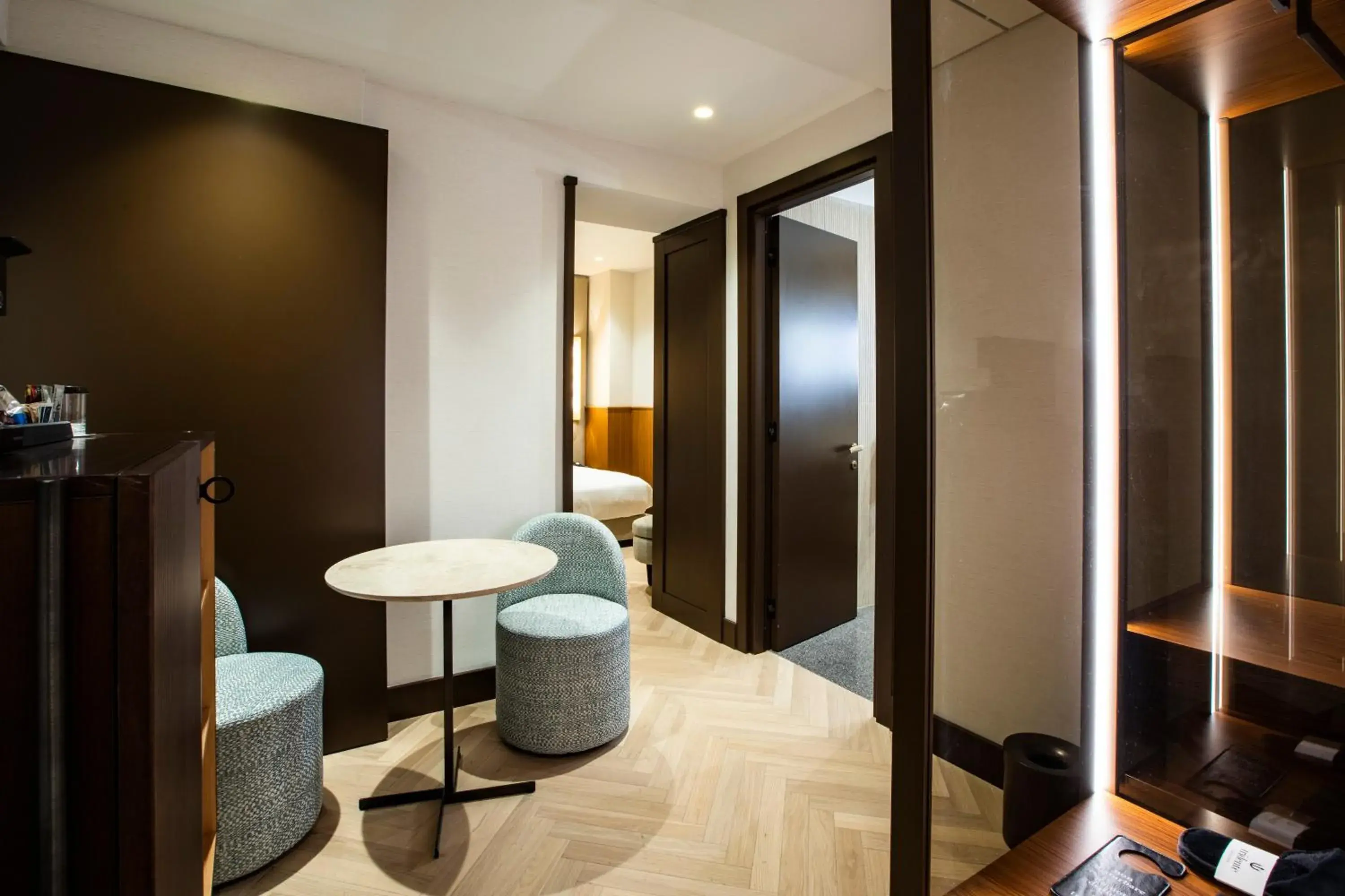 Decorative detail, Bed in Circle6 Rome Decorative detail, Bed in Circle6 Rome