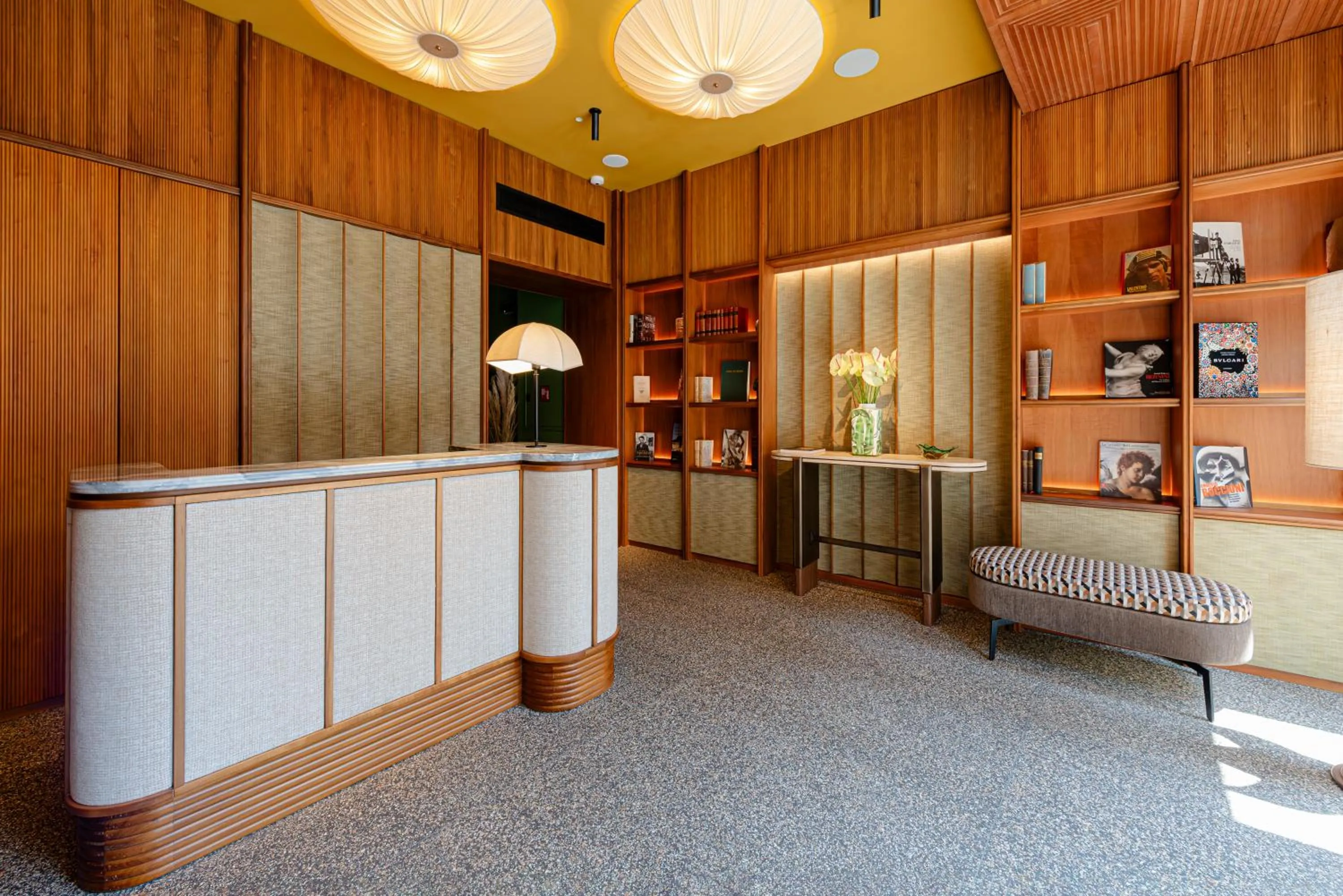 Lobby or reception in Circle6 Rome