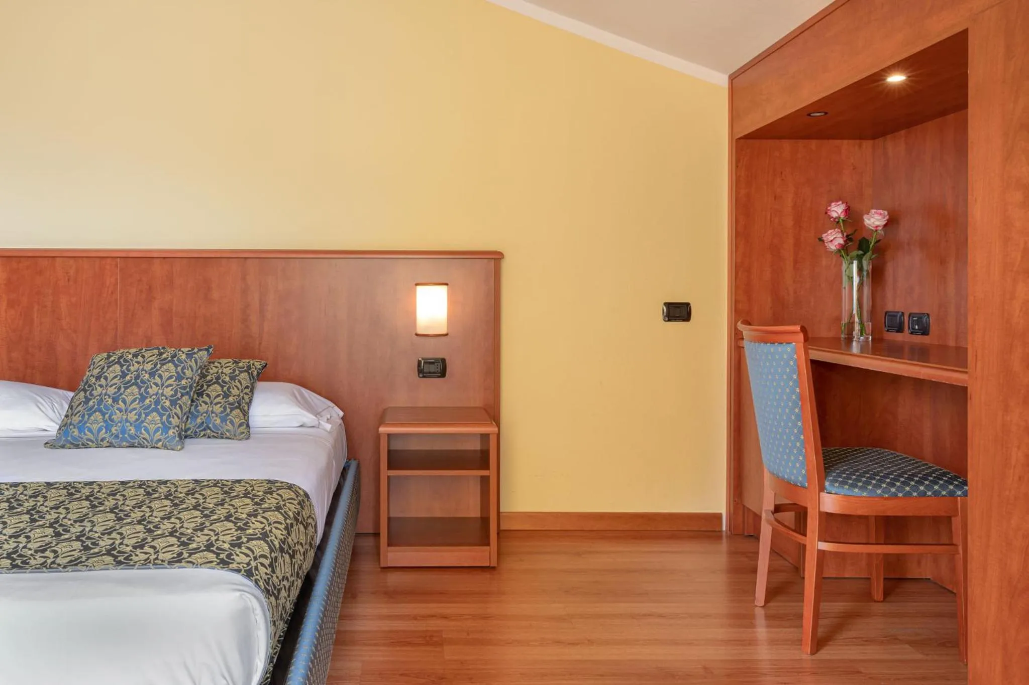 Bed in Hotel Postumia