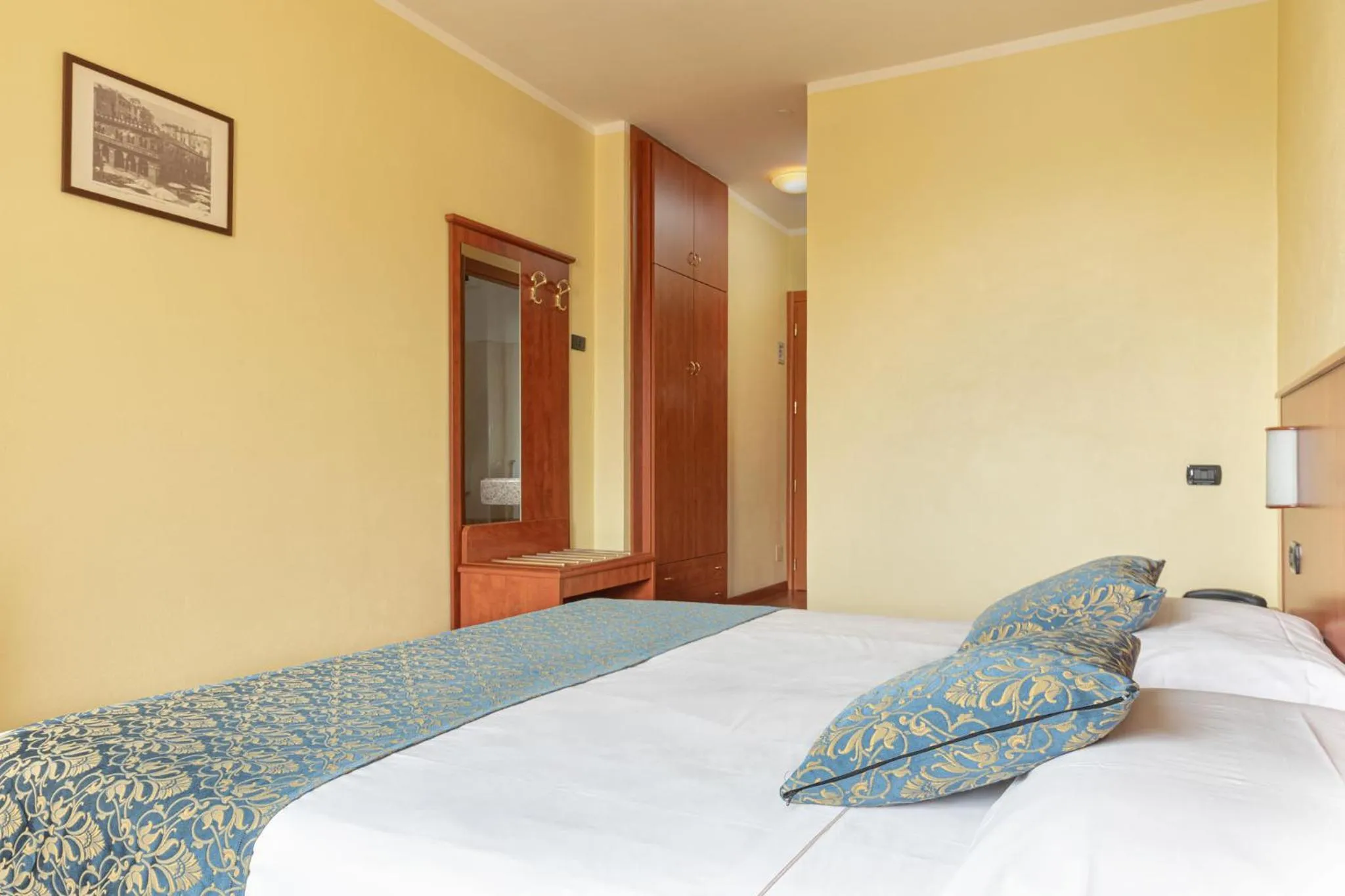 Bed in Hotel Postumia