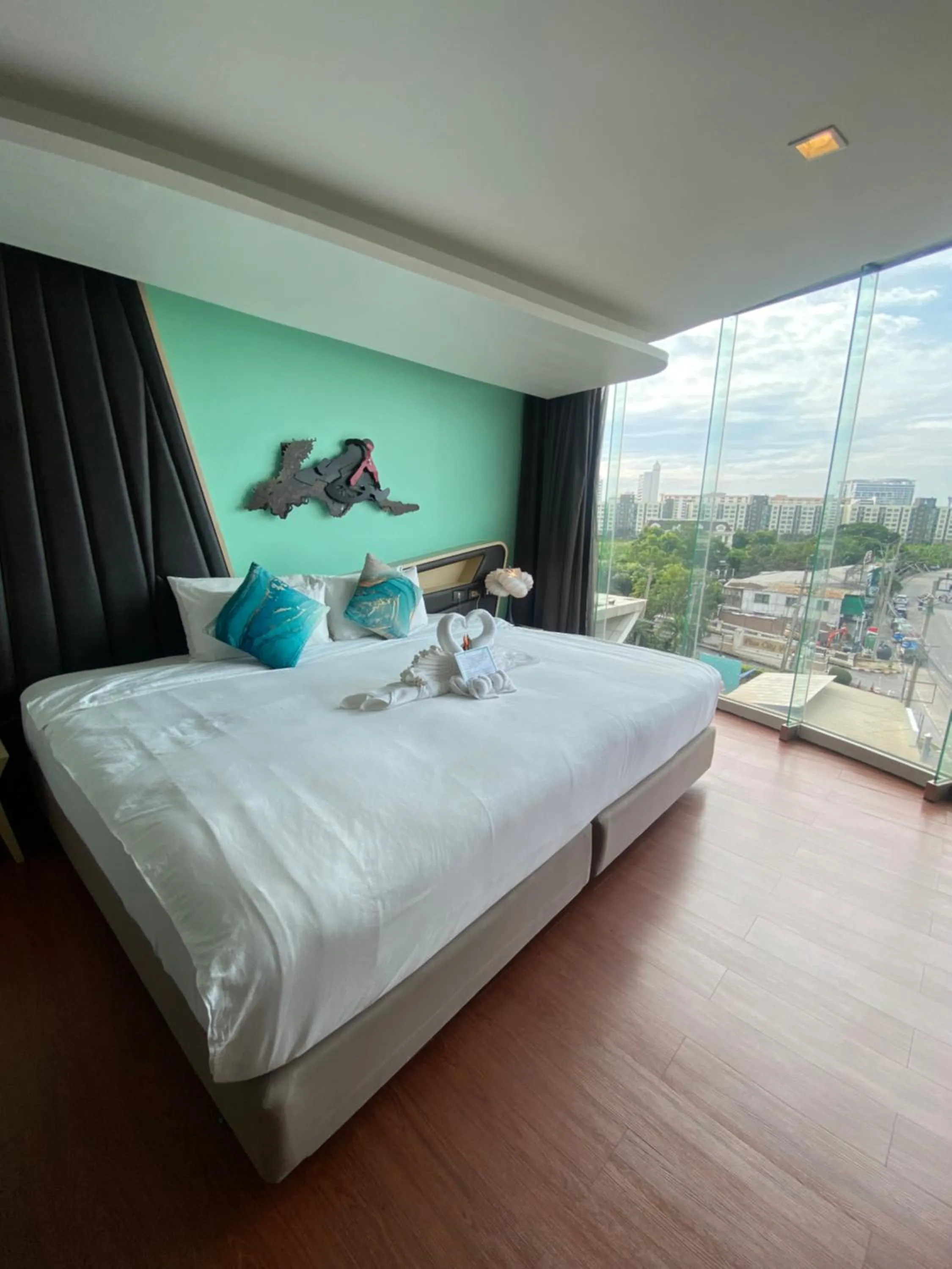 Bed in The Xtreme Suites