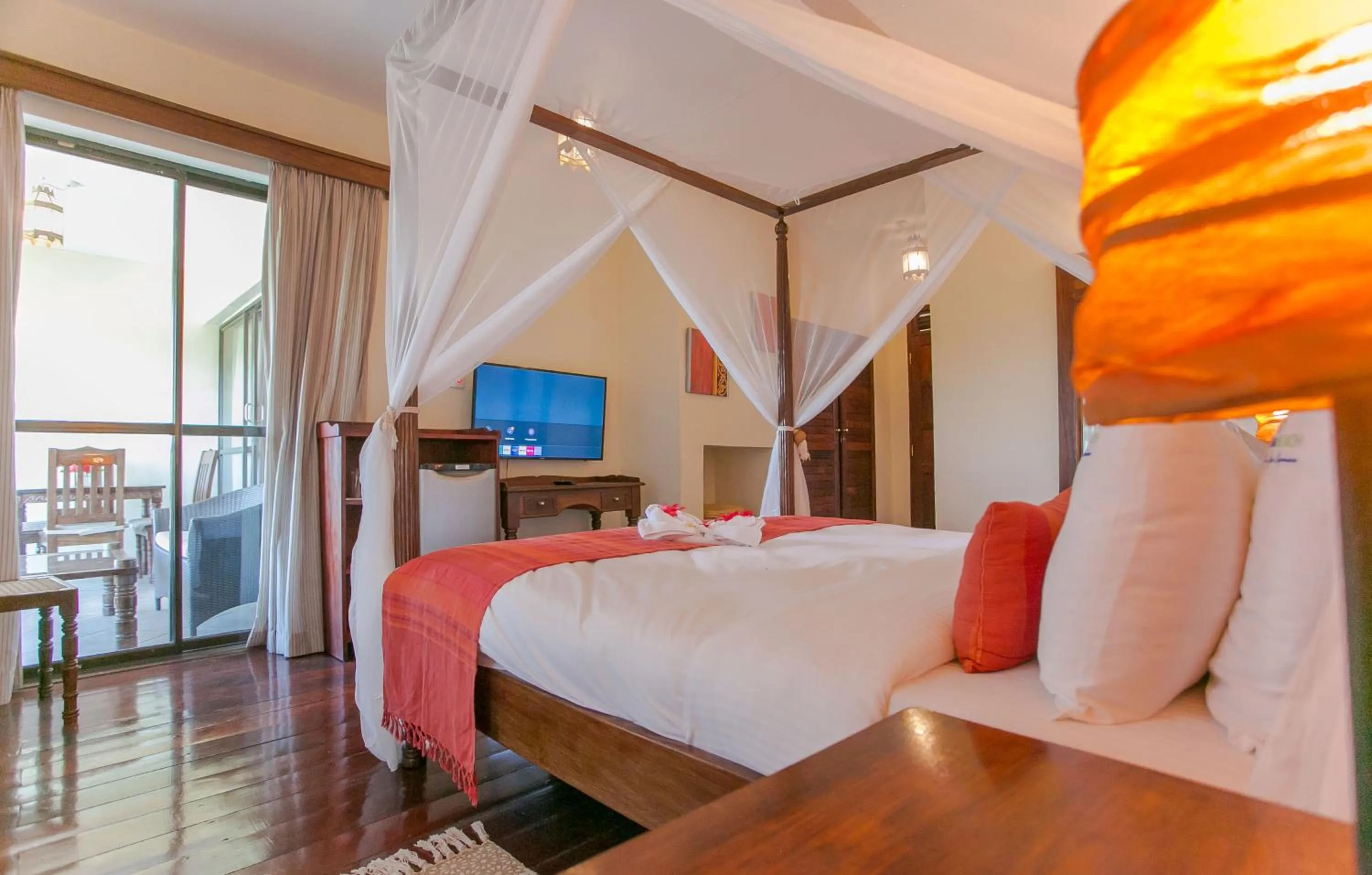 Bedroom, Bed in Mzima Beach Residences - Diani Beach