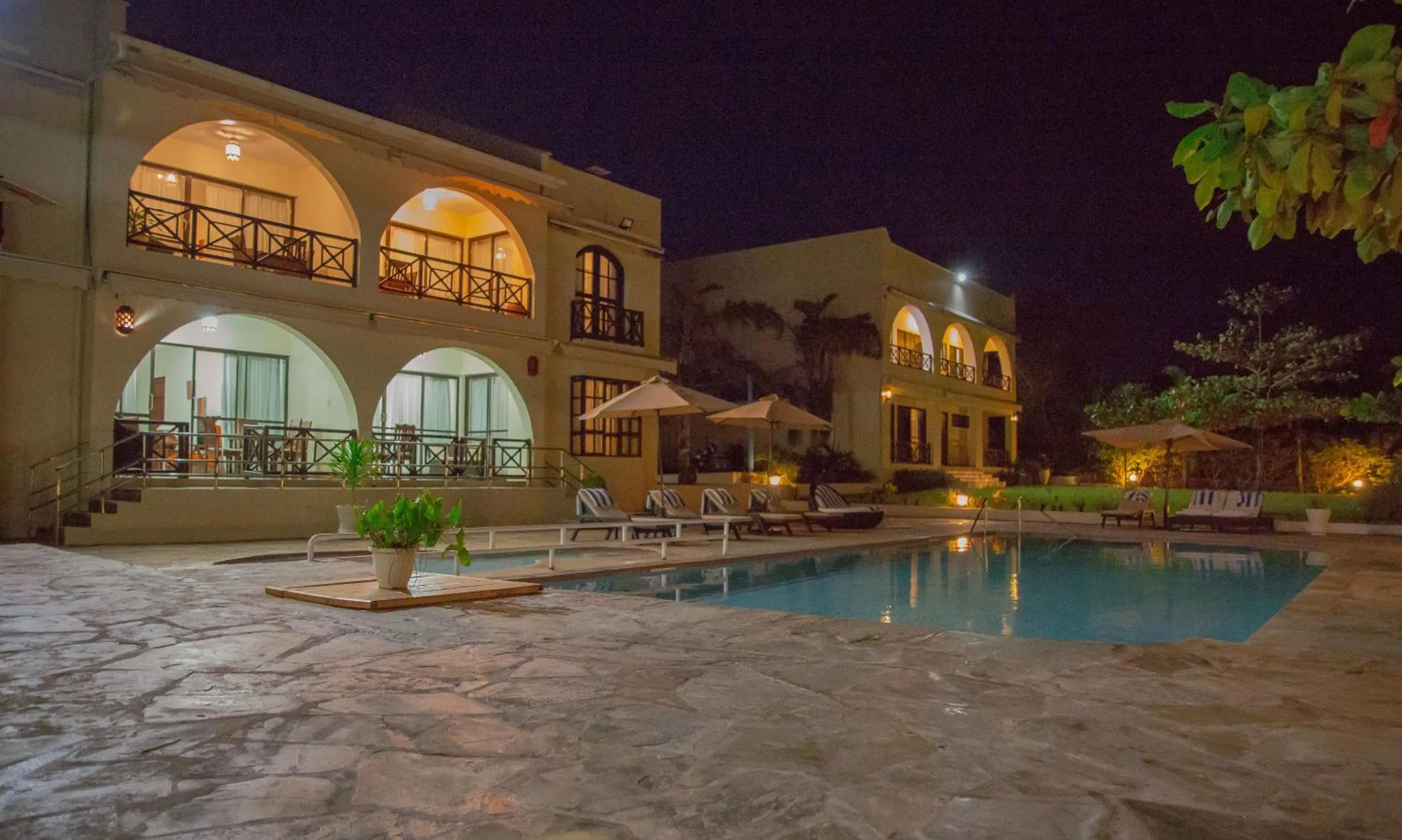 Swimming pool in Mzima Beach Residences - Diani Beach