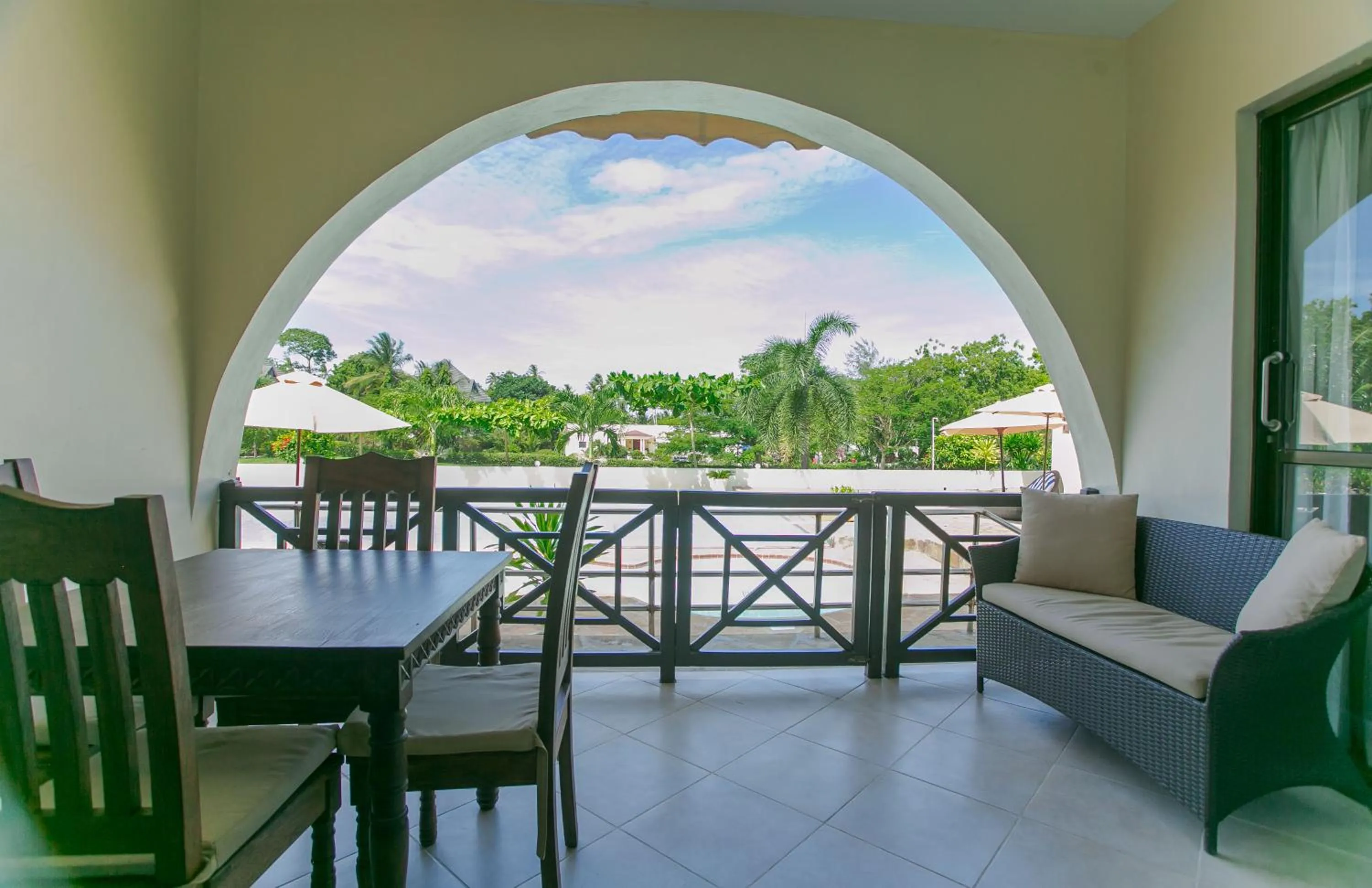Balcony/Terrace in Mzima Beach Residences - Diani Beach