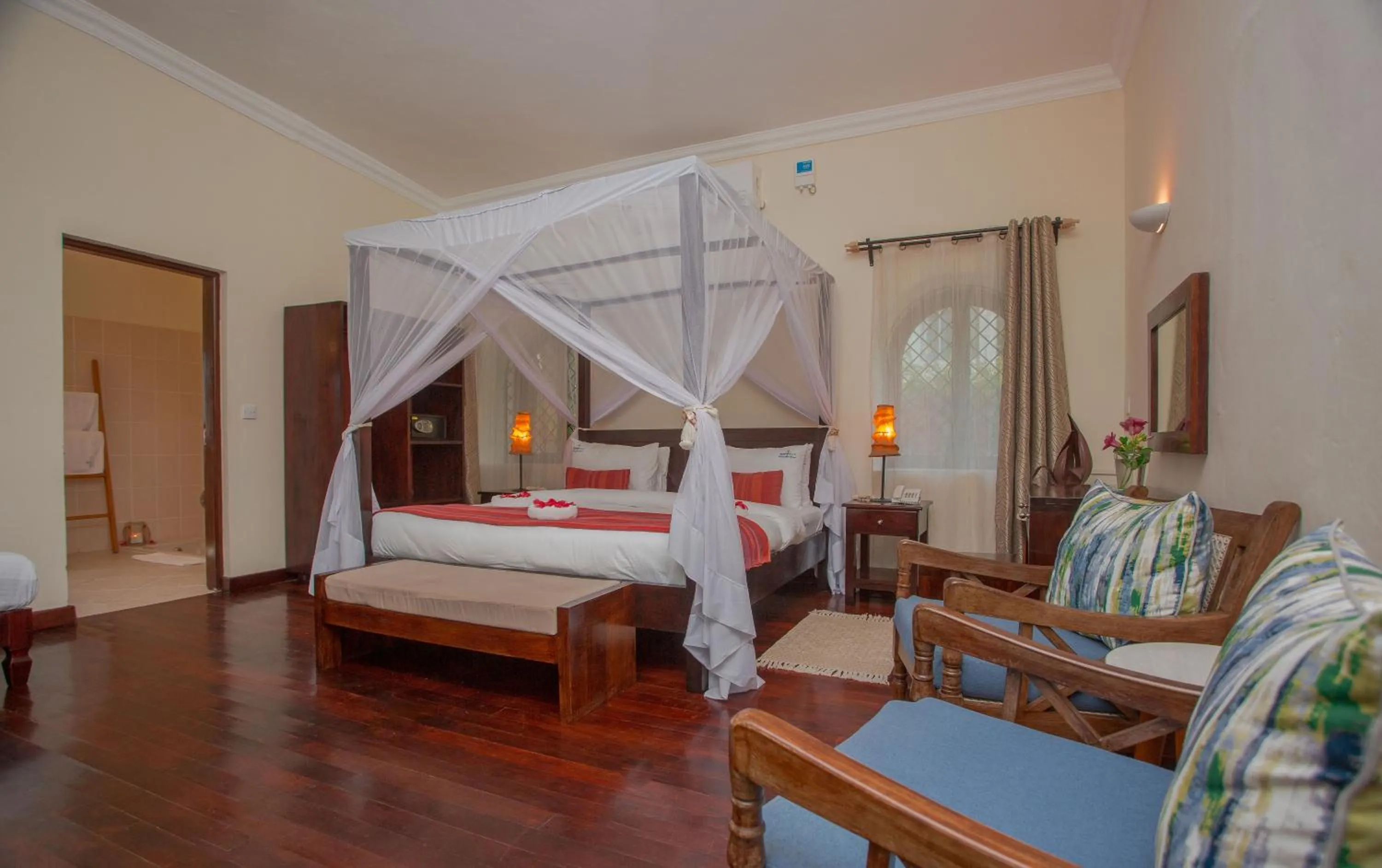 Bedroom, Bed in Mzima Beach Residences - Diani Beach