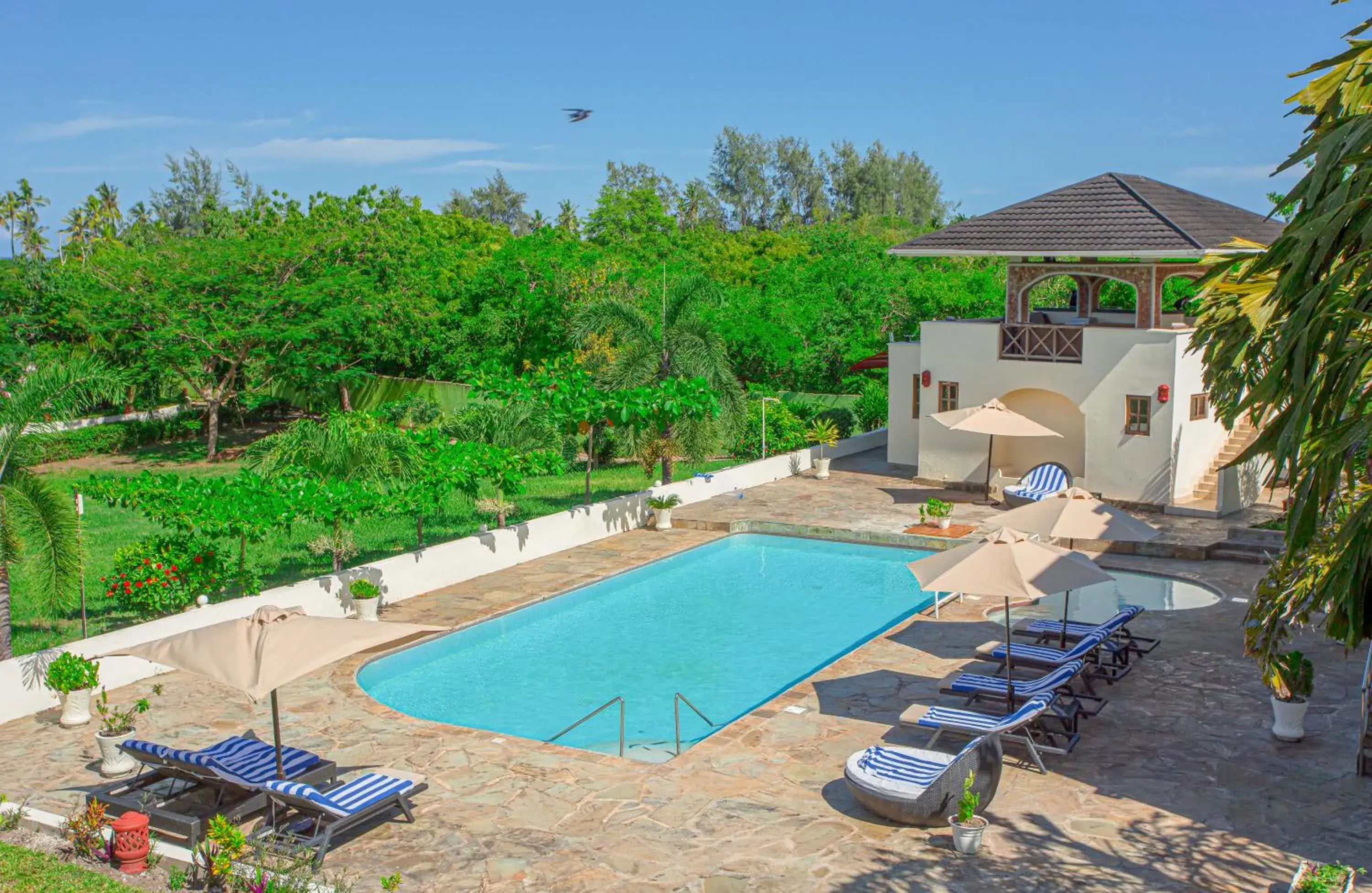 Pool view in Mzima Beach Residences - Diani Beach Pool view in Mzima Beach Residences - Diani Beach