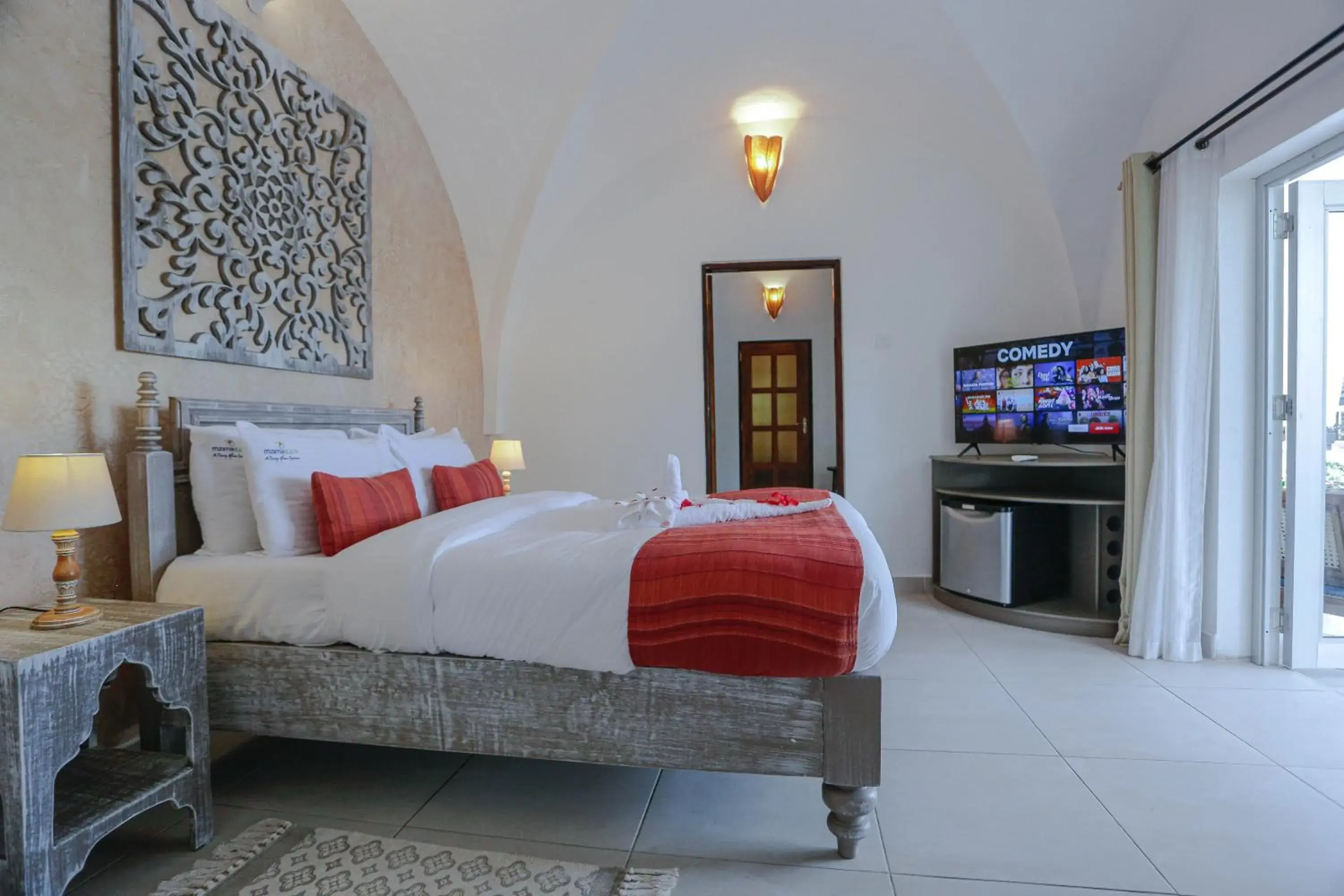 Bedroom, Bed in Mzima Beach Residences - Diani Beach Bedroom, Bed in Mzima Beach Residences - Diani Beach