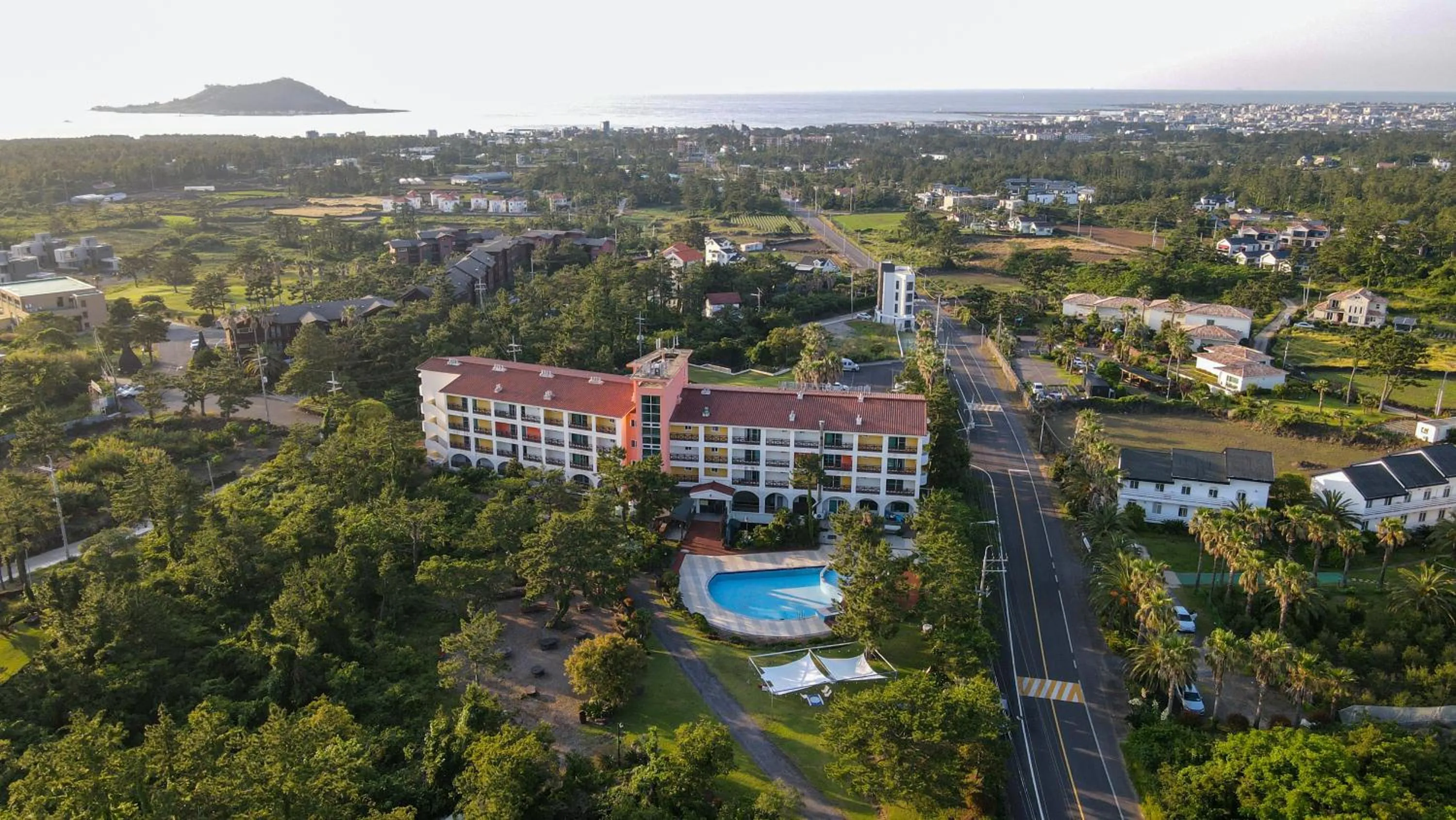 Bird's-eye View in Benikea  The Jeju Resort
