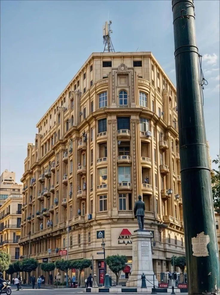 Property building in tourist hotel cairo downtown