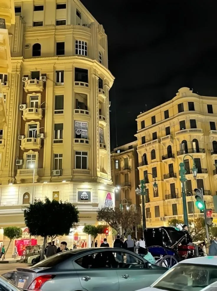 Property building in tourist hotel cairo downtown