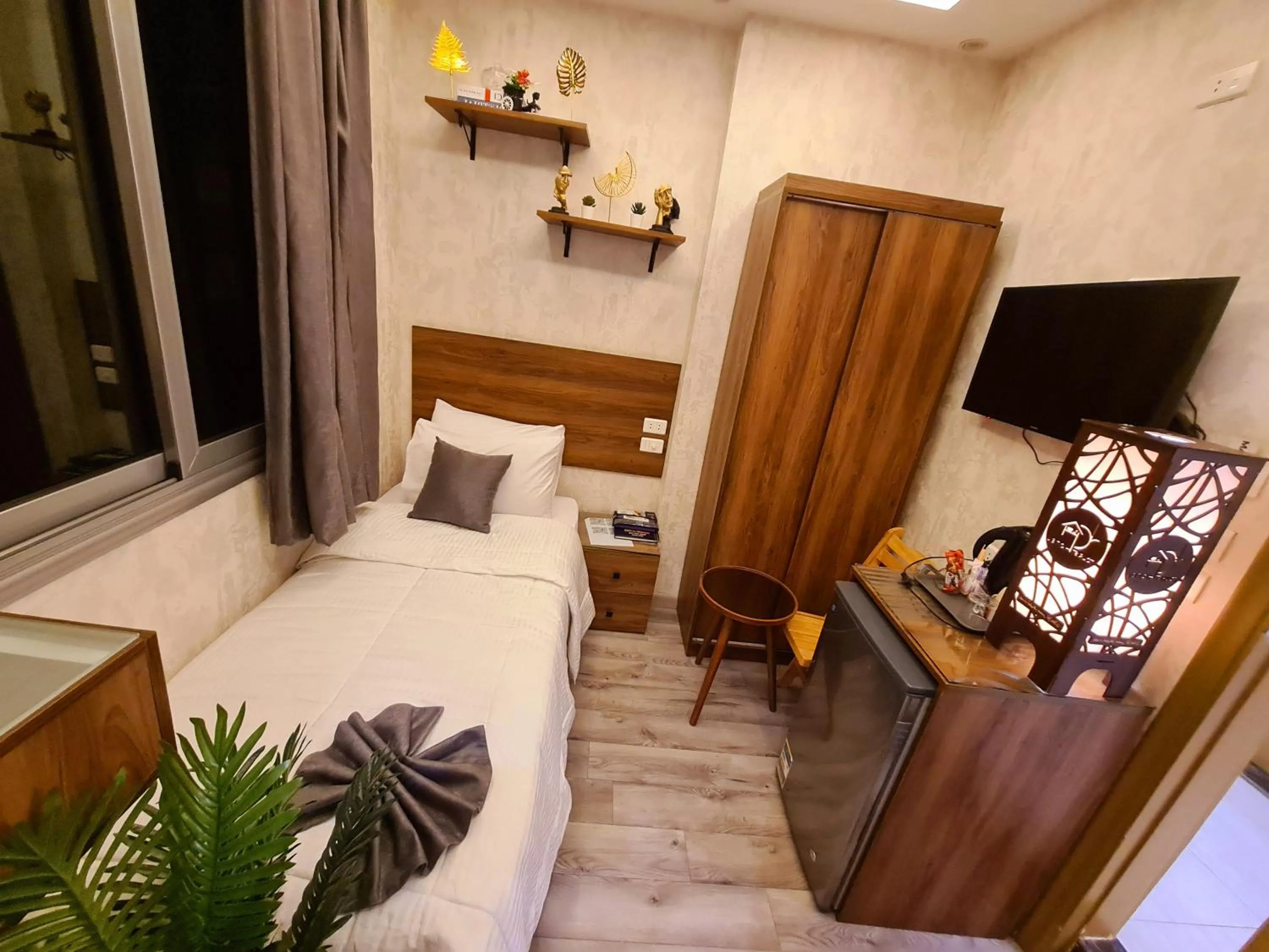 Communal lounge/ TV room in tourist hotel cairo downtown