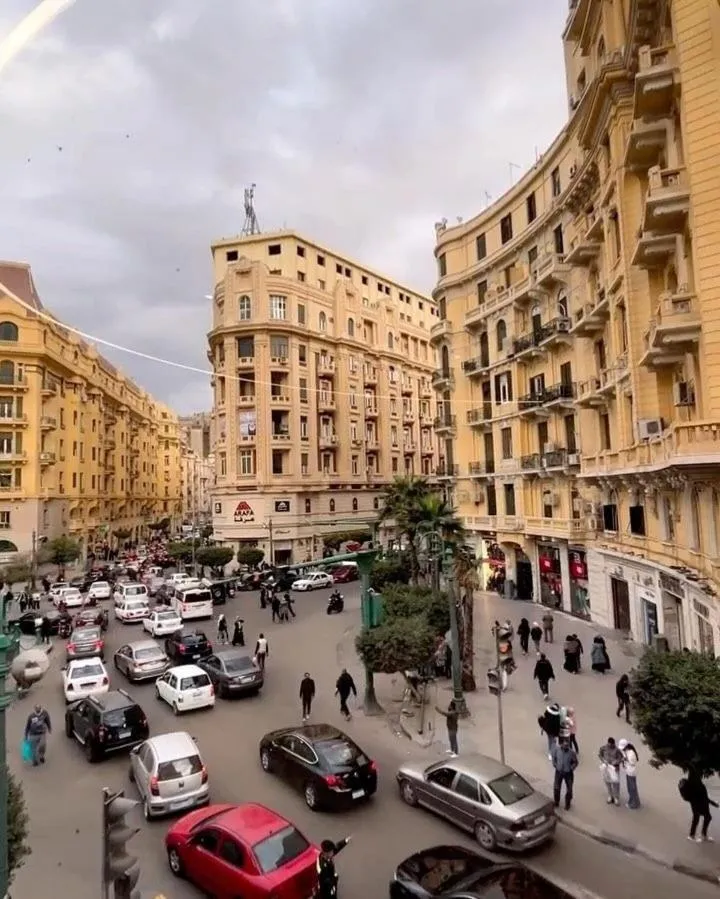 Property building in tourist hotel cairo downtown