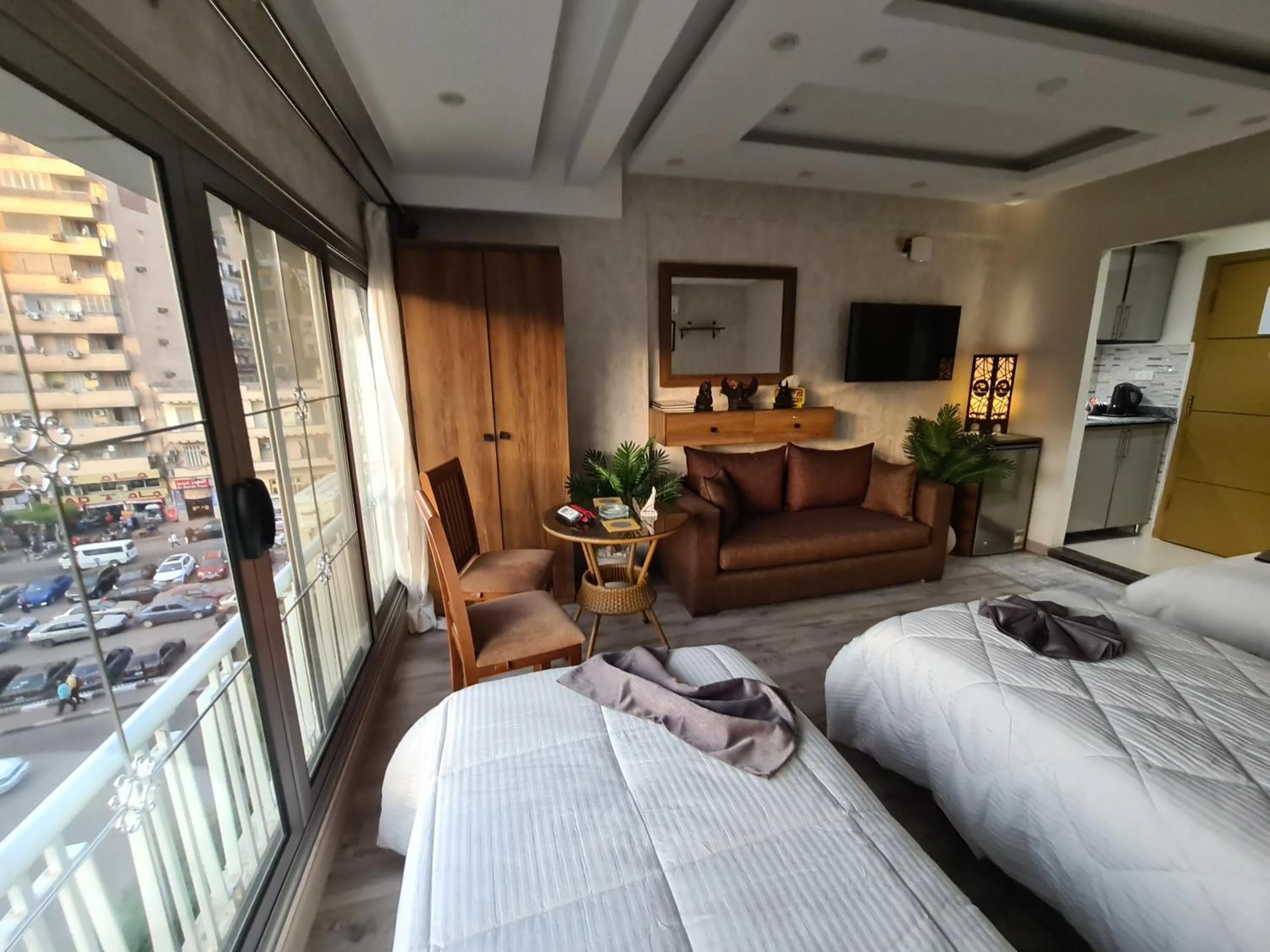 Balcony/Terrace in tourist hotel cairo downtown