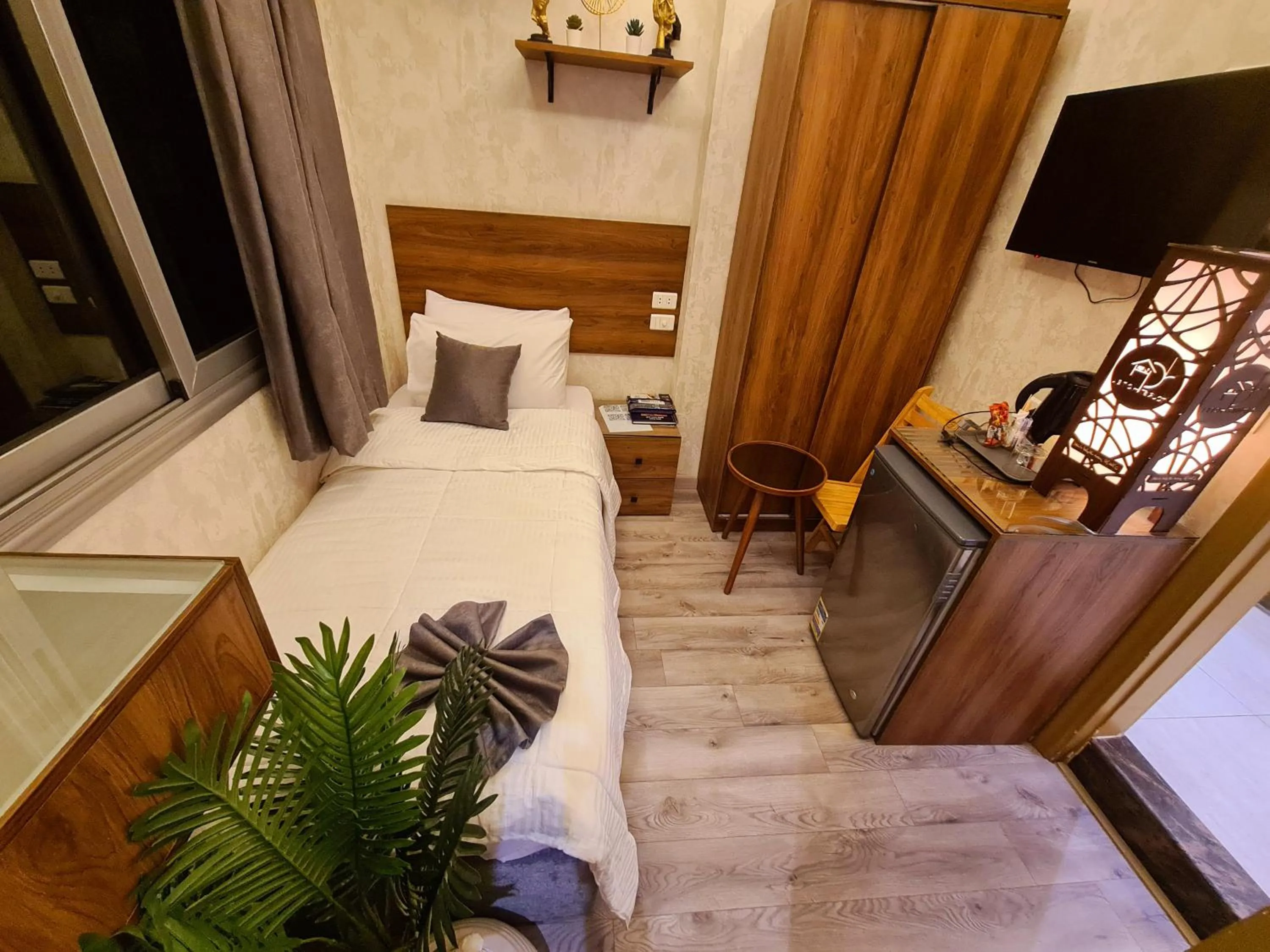 Bed in tourist hotel cairo downtown