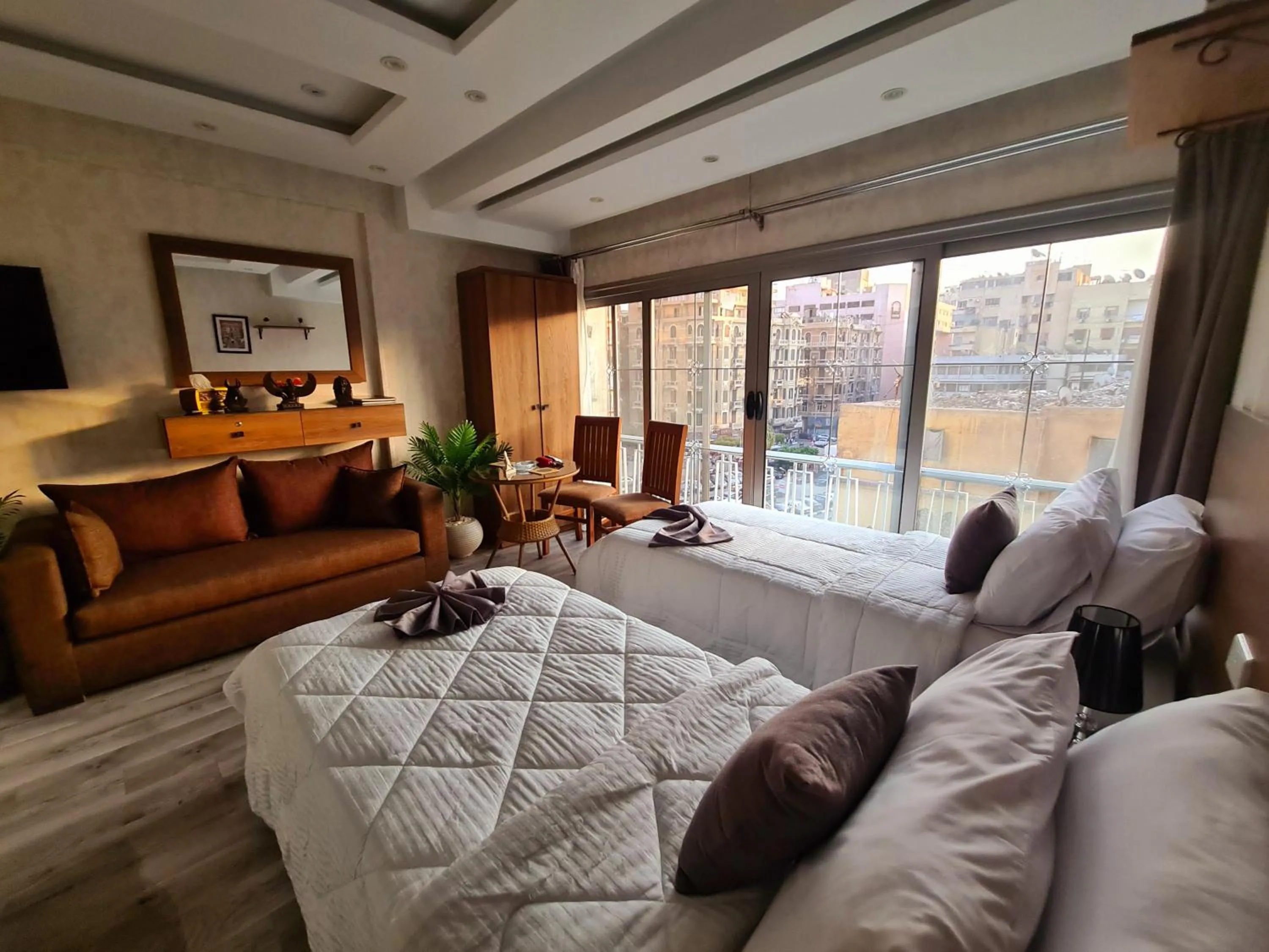 Balcony/Terrace in tourist hotel cairo downtown