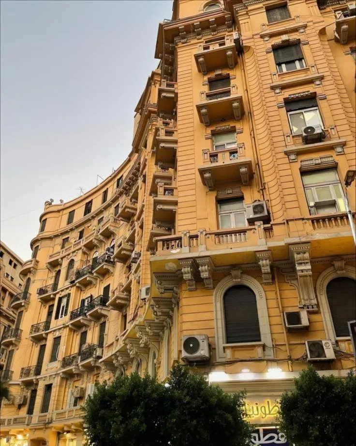 Property building in tourist hotel cairo downtown