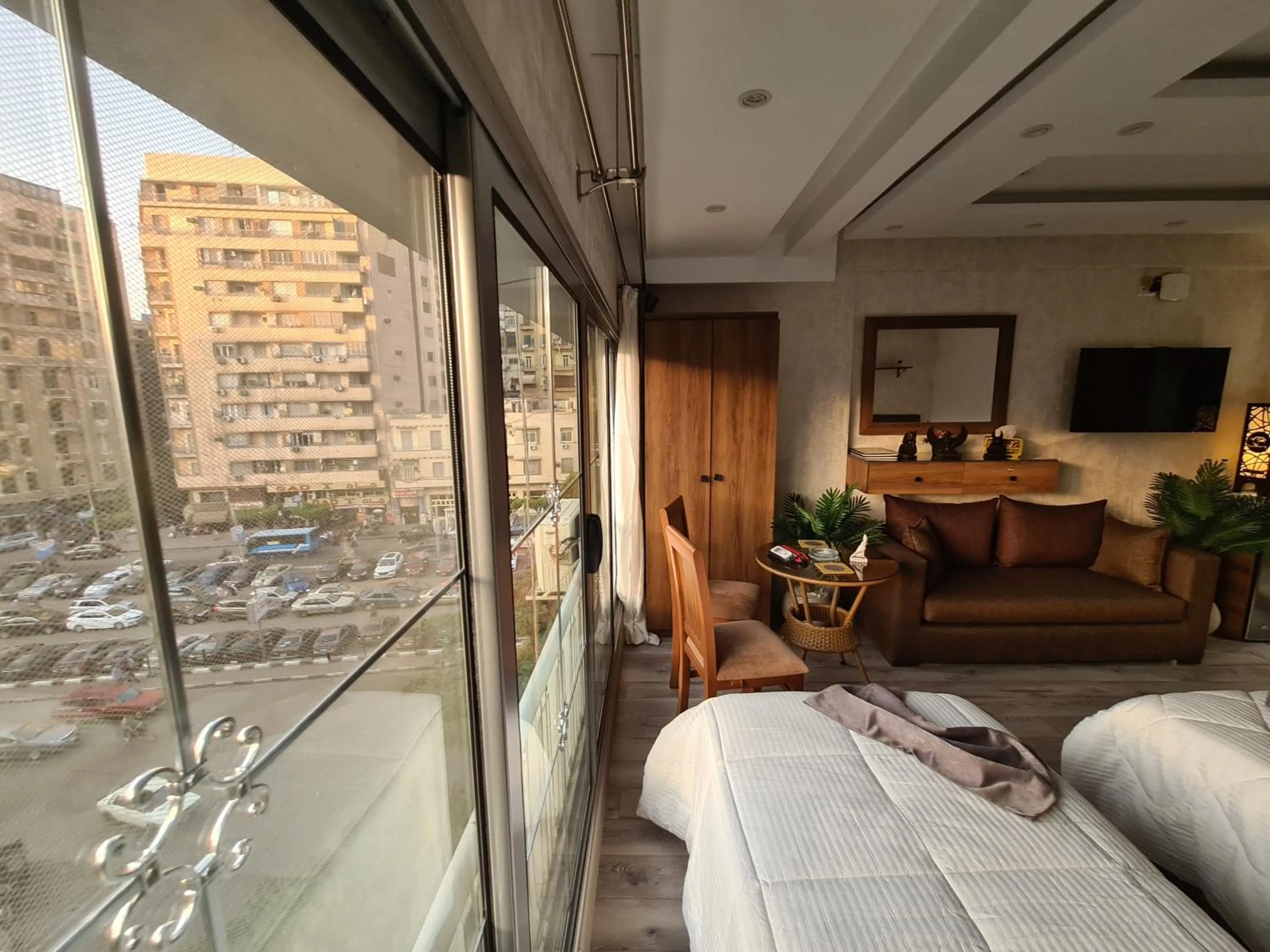 Balcony/Terrace in tourist hotel cairo downtown
