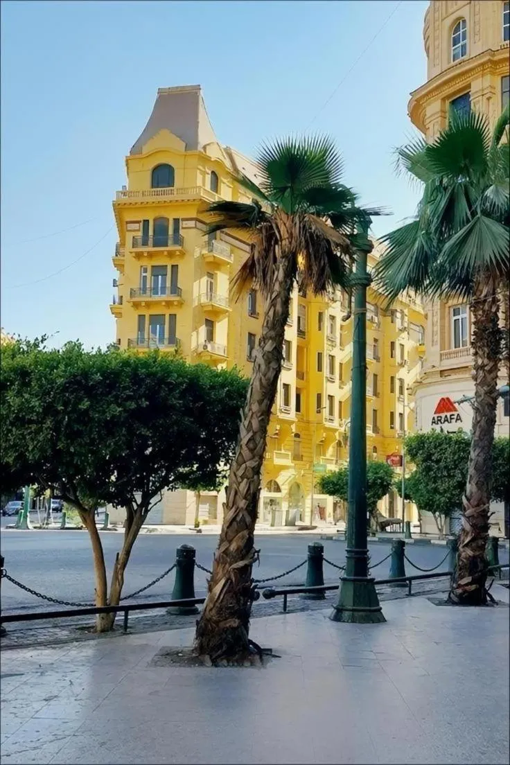 Property building in tourist hotel cairo downtown