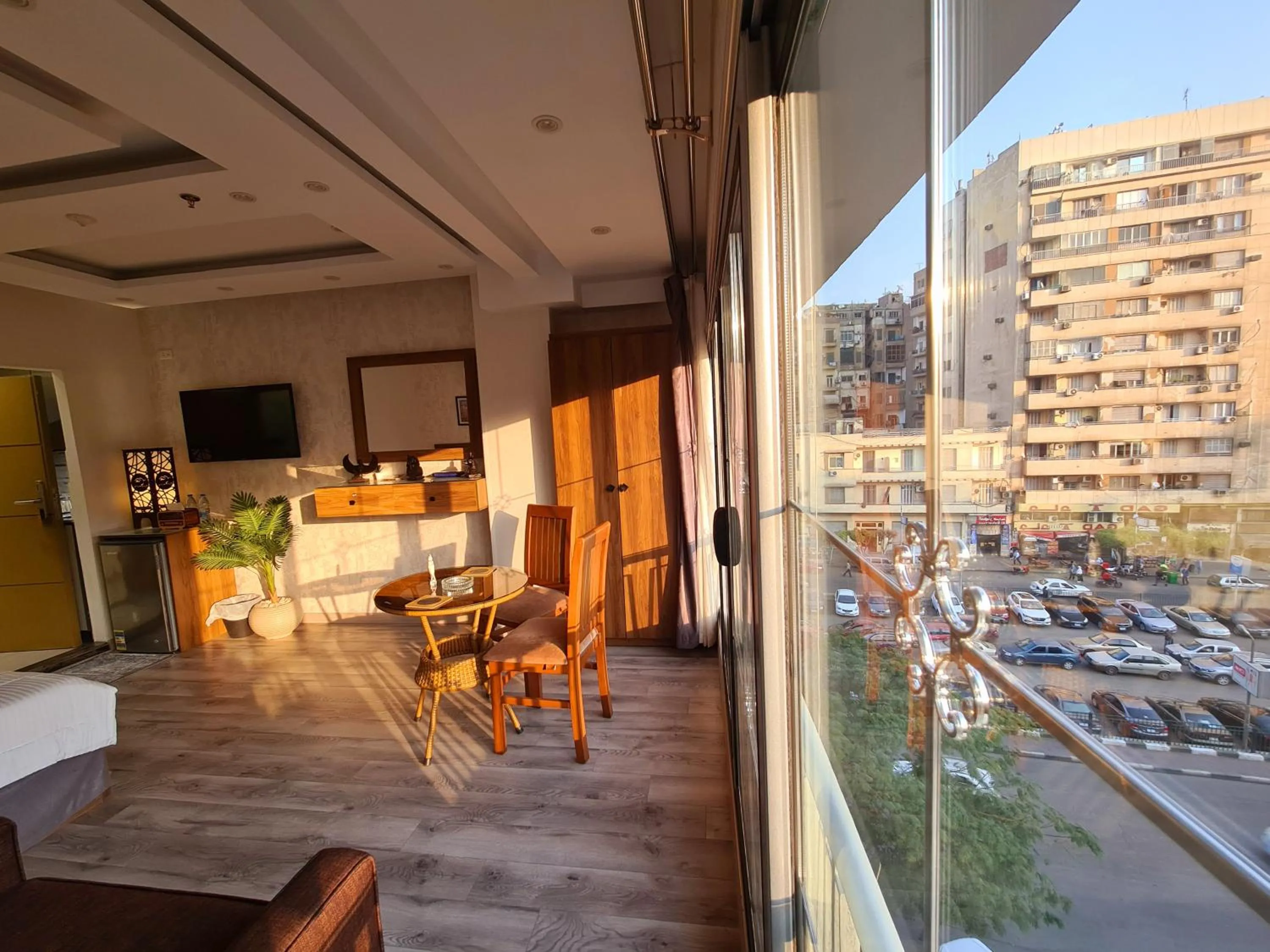 Patio in tourist hotel cairo downtown
