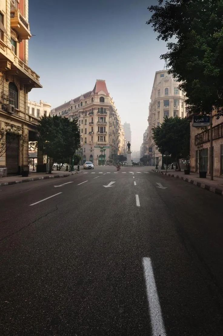 Property building in tourist hotel cairo downtown