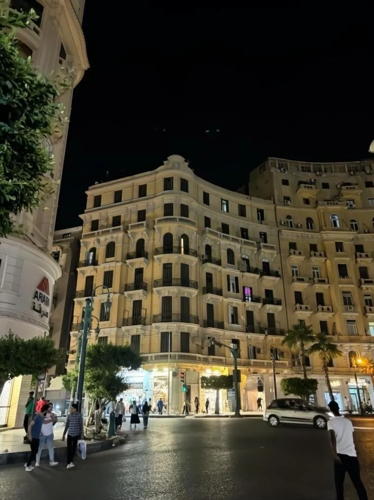 Property building in tourist hotel cairo downtown