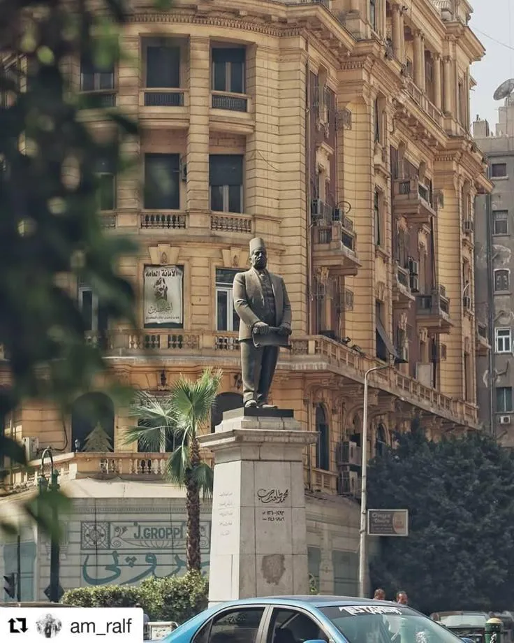 Property building in tourist hotel cairo downtown