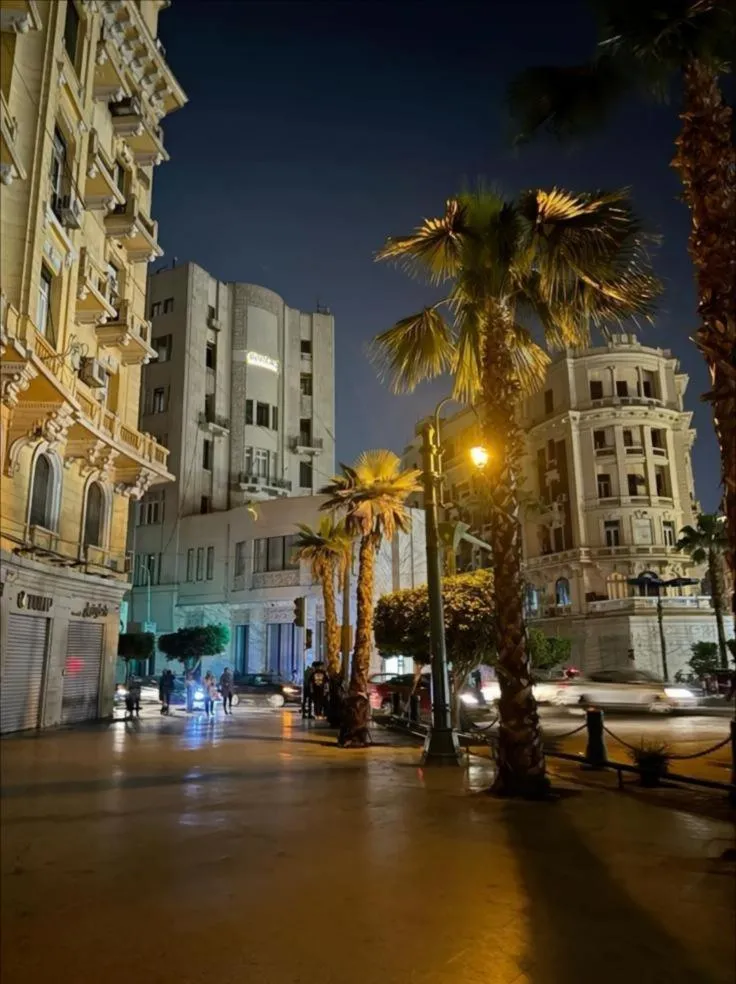 Property building in tourist hotel cairo downtown